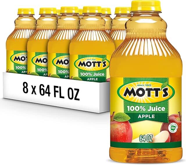 8 bottle  64 of Motts Apple juice 