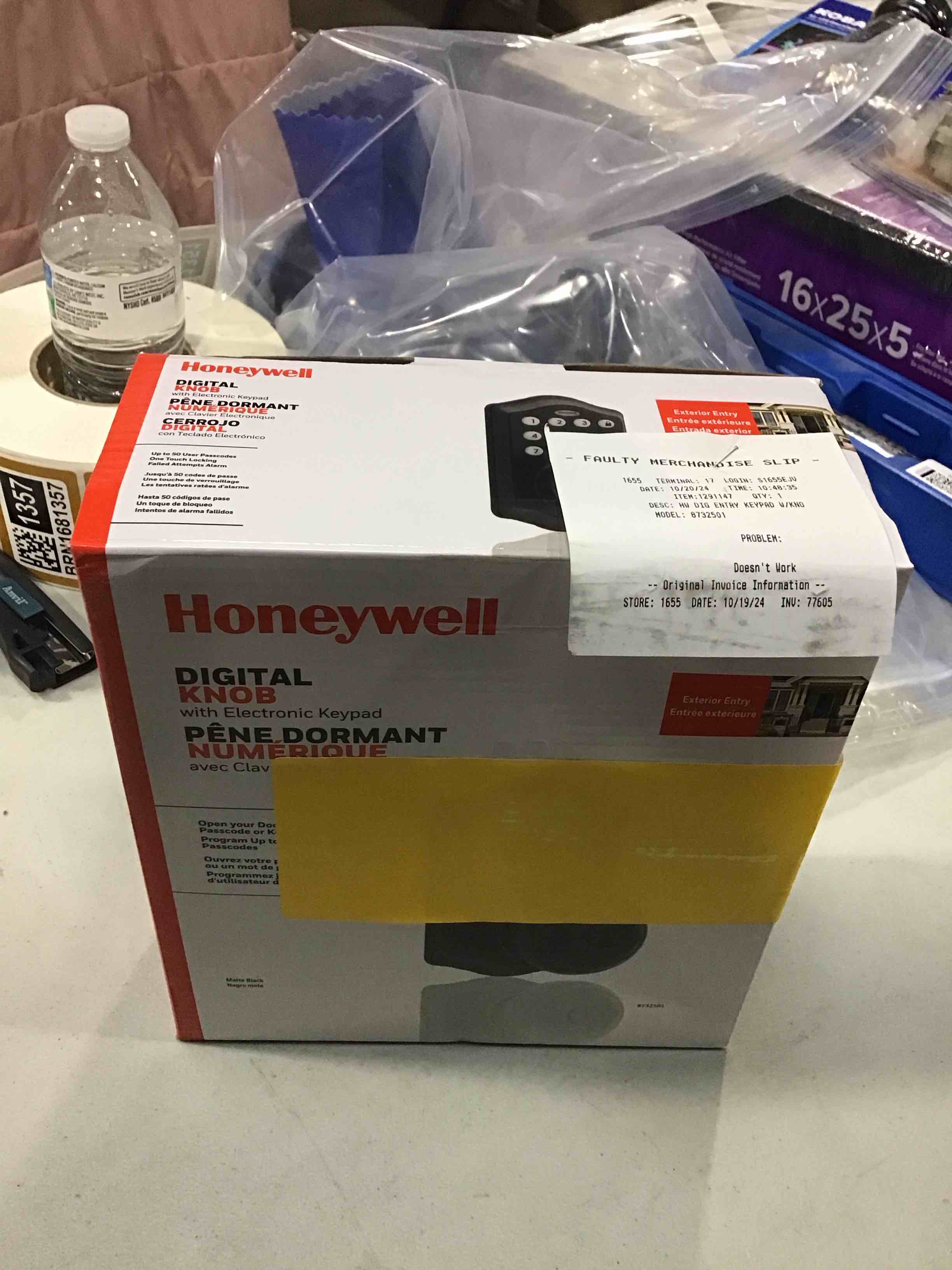 Honeywell digital knob