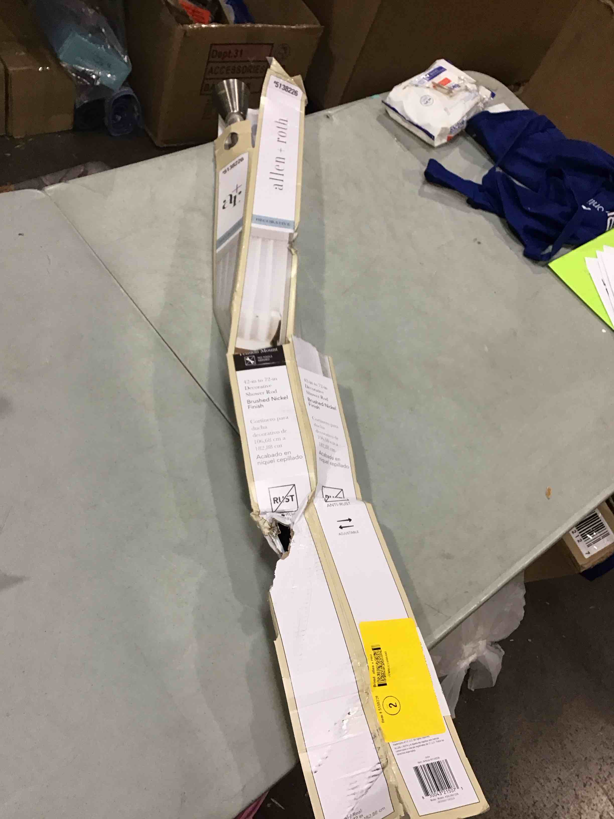 Allen Roth shower Rod