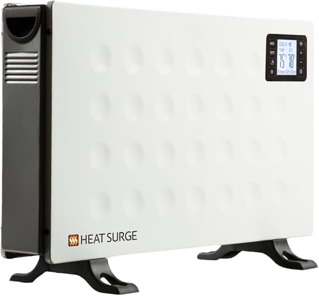 SlimStyle Digital 1500W Convection Panel Heater with Dual Fan