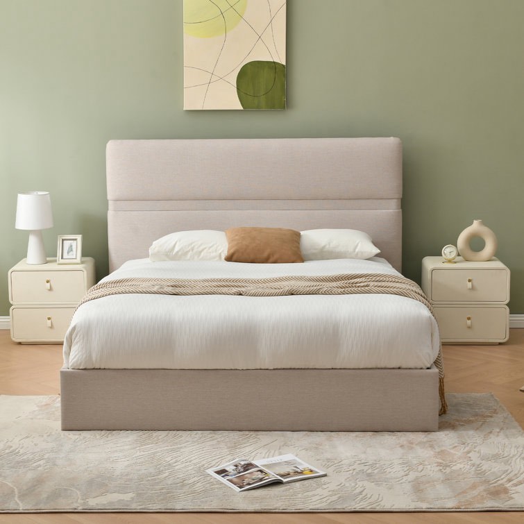 MONTEL UPHOLSTERED PLATFORM STORAGE BED 