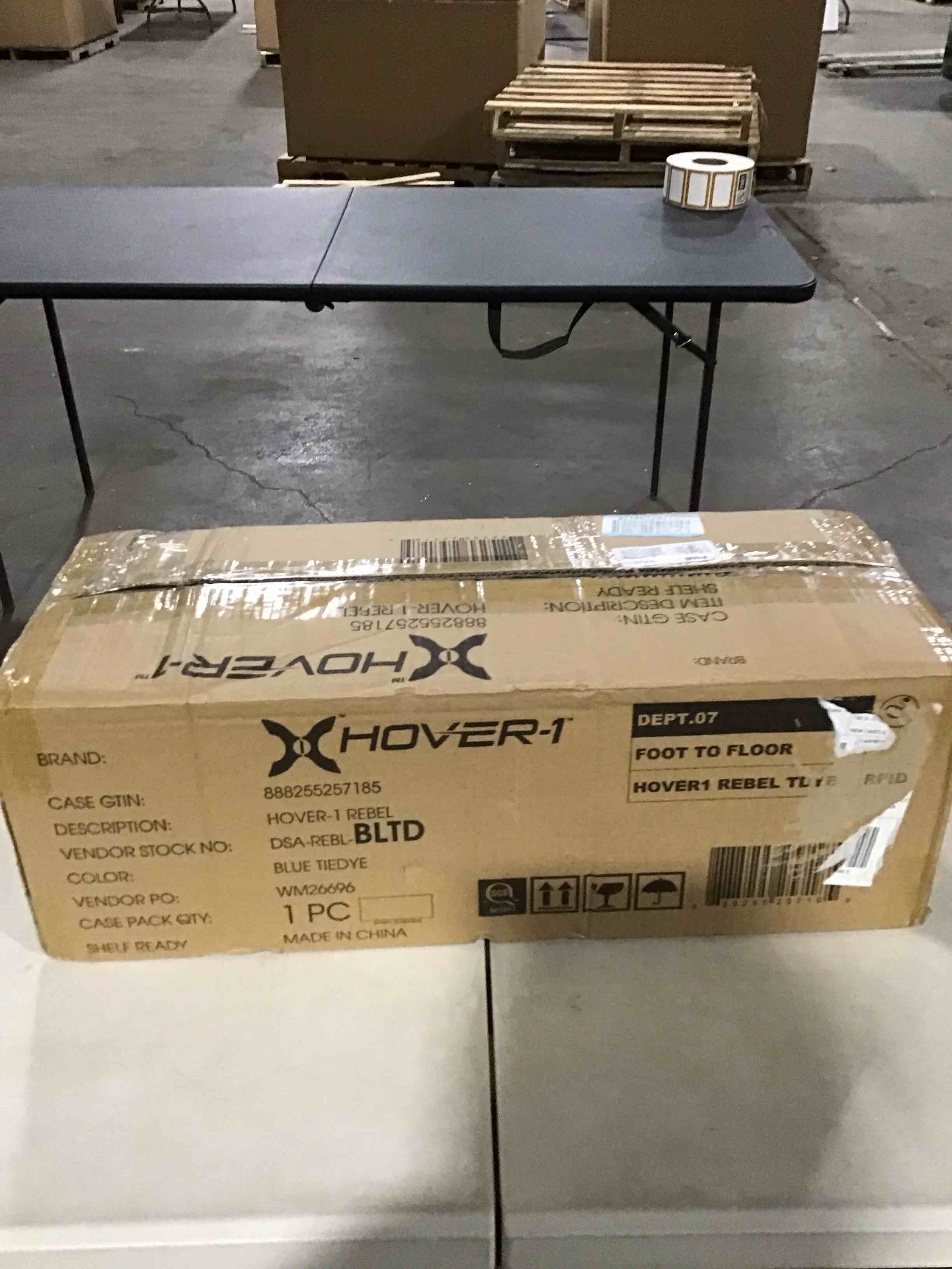 Hover-1 Rebel Electric Self-Balancing Hoverboard for Kids with 6.5” Tires, Dual 110W Motors, 6 mph Max Speed, and 3 Miles Max Range