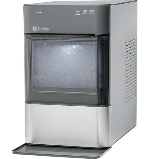 (incomplete) GE Profile Opal 2.0, Chewable Crunchable Countertop Nugget Ice Maker, Scoop included, 38 lbs in 24 hours, Pellet Ice Machine with WiFi & Smart Connected, Stainless Steel