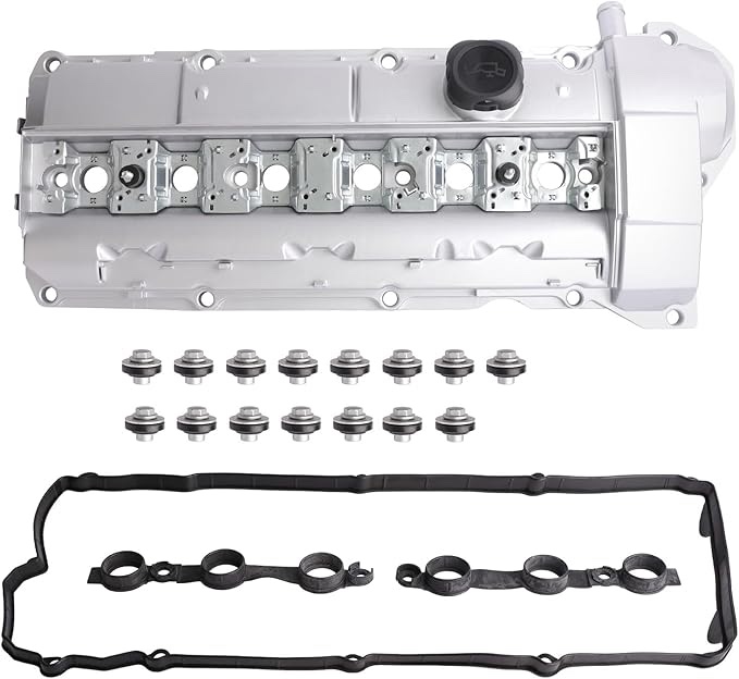 MITZONE Upgrade Aluminum Valve Covers Compatible with BMW 328i 328iS 528i 528iS Z3 MCoupe MRoadster