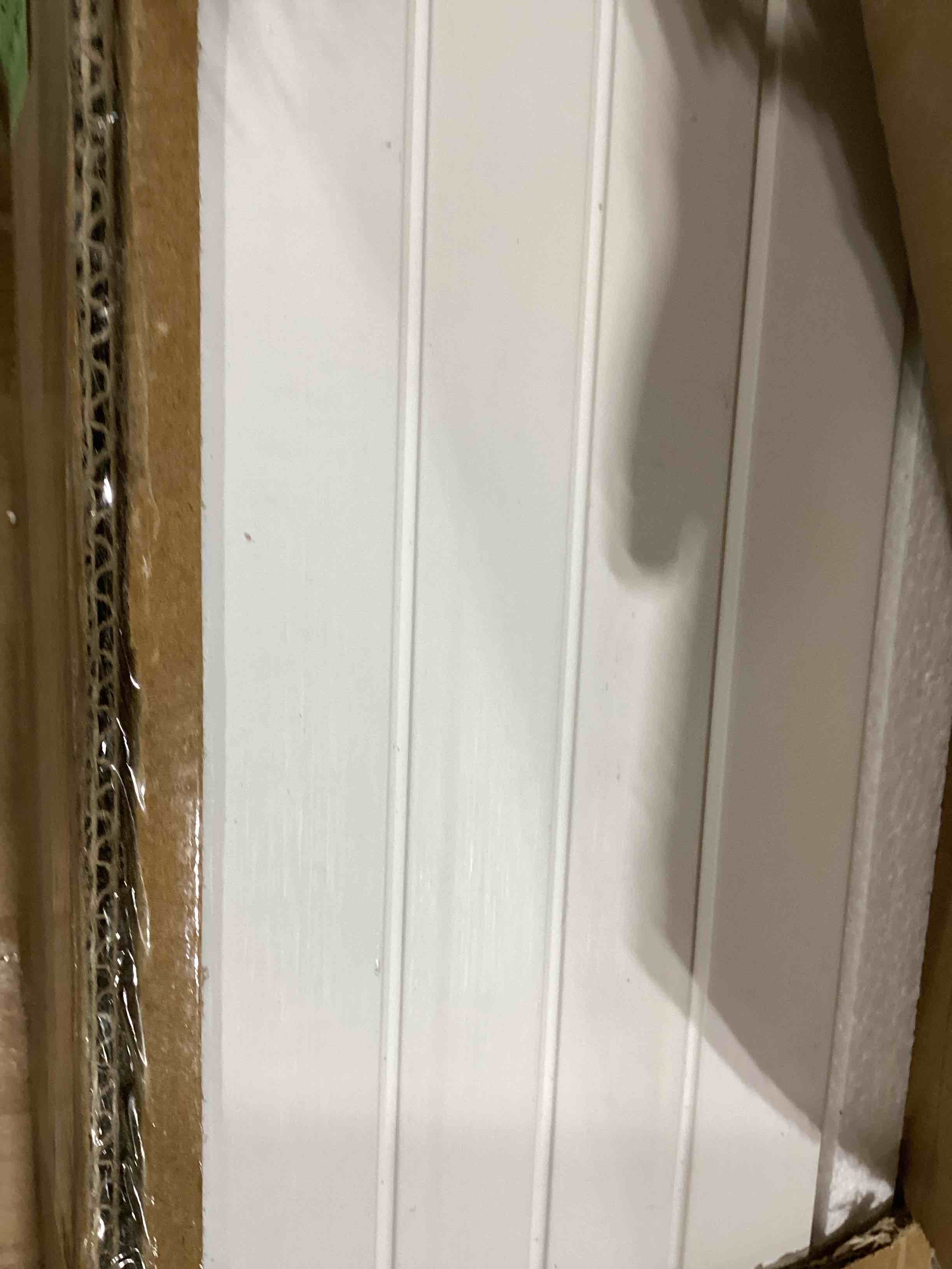 1-Lite Interior Frosted Glass French Doors Solid Manufacture Wood Double Doors