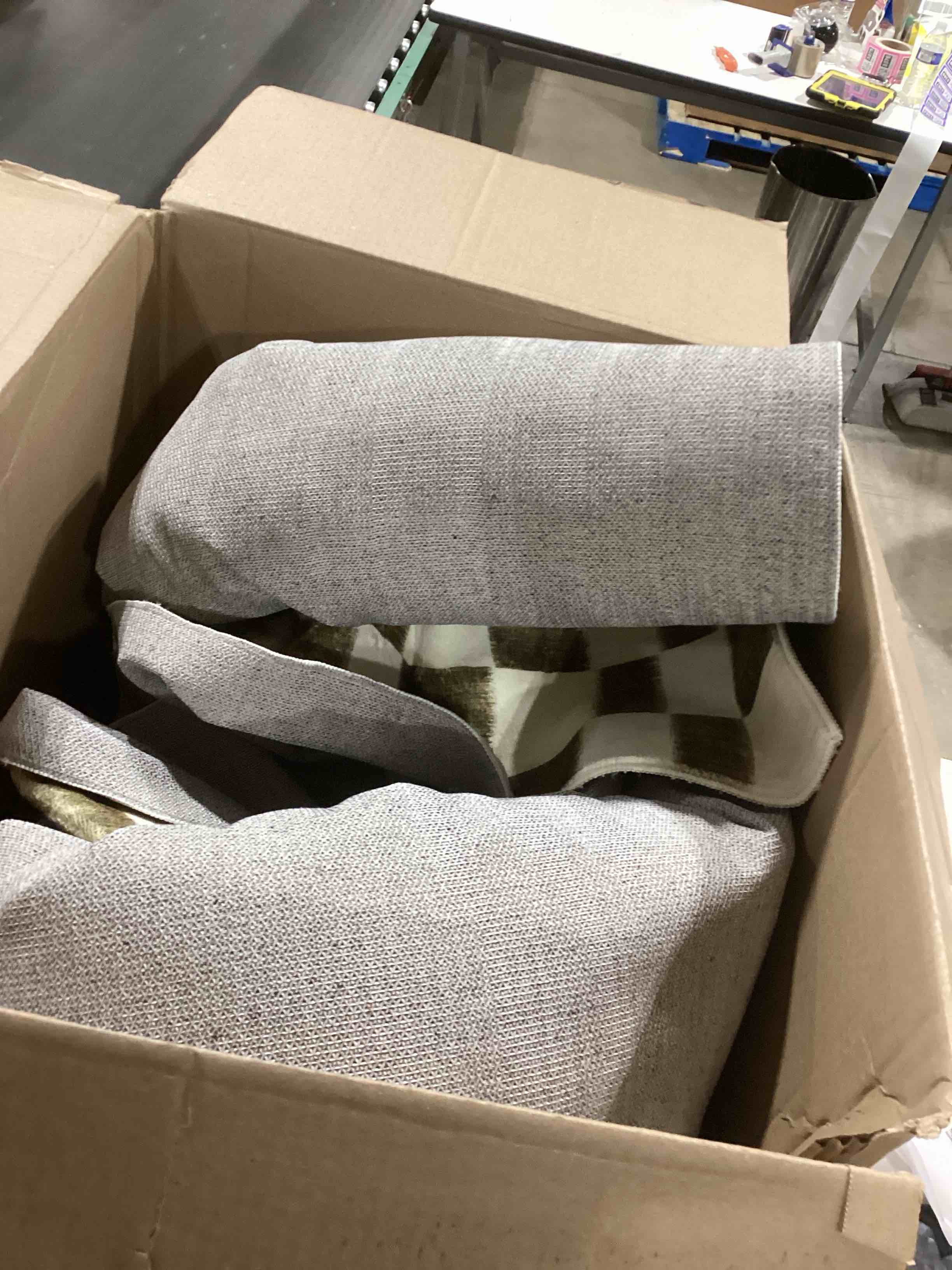 EVERGRACE Checkered Plaid Area Rug 9 x 12