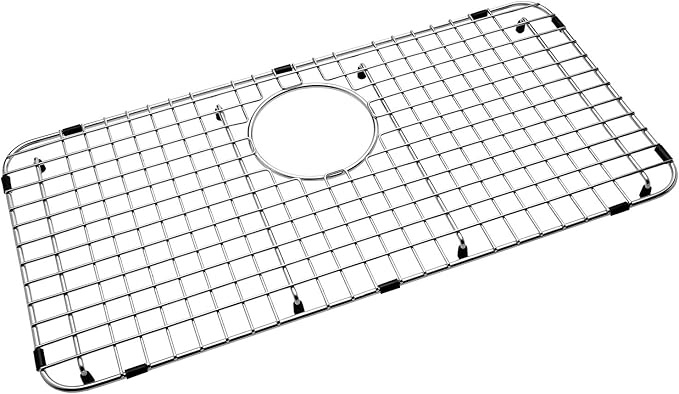 Serene Valley 26-1/4" X 14-1/4" Sink Protector, Rear Drain with Corner Radius 3/8", NLW2715R