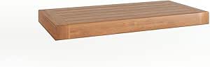 18" Moa Teak Floating Wall Shelf 18 Inch