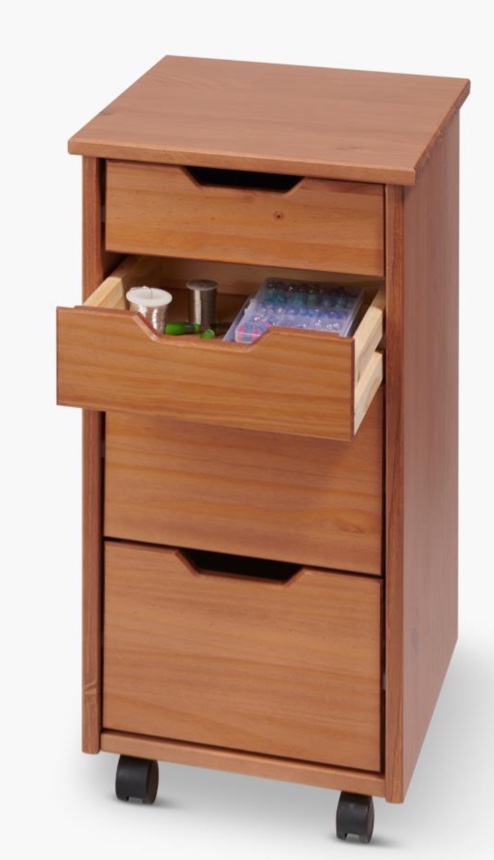 The Solid Wood Rolling Organizer