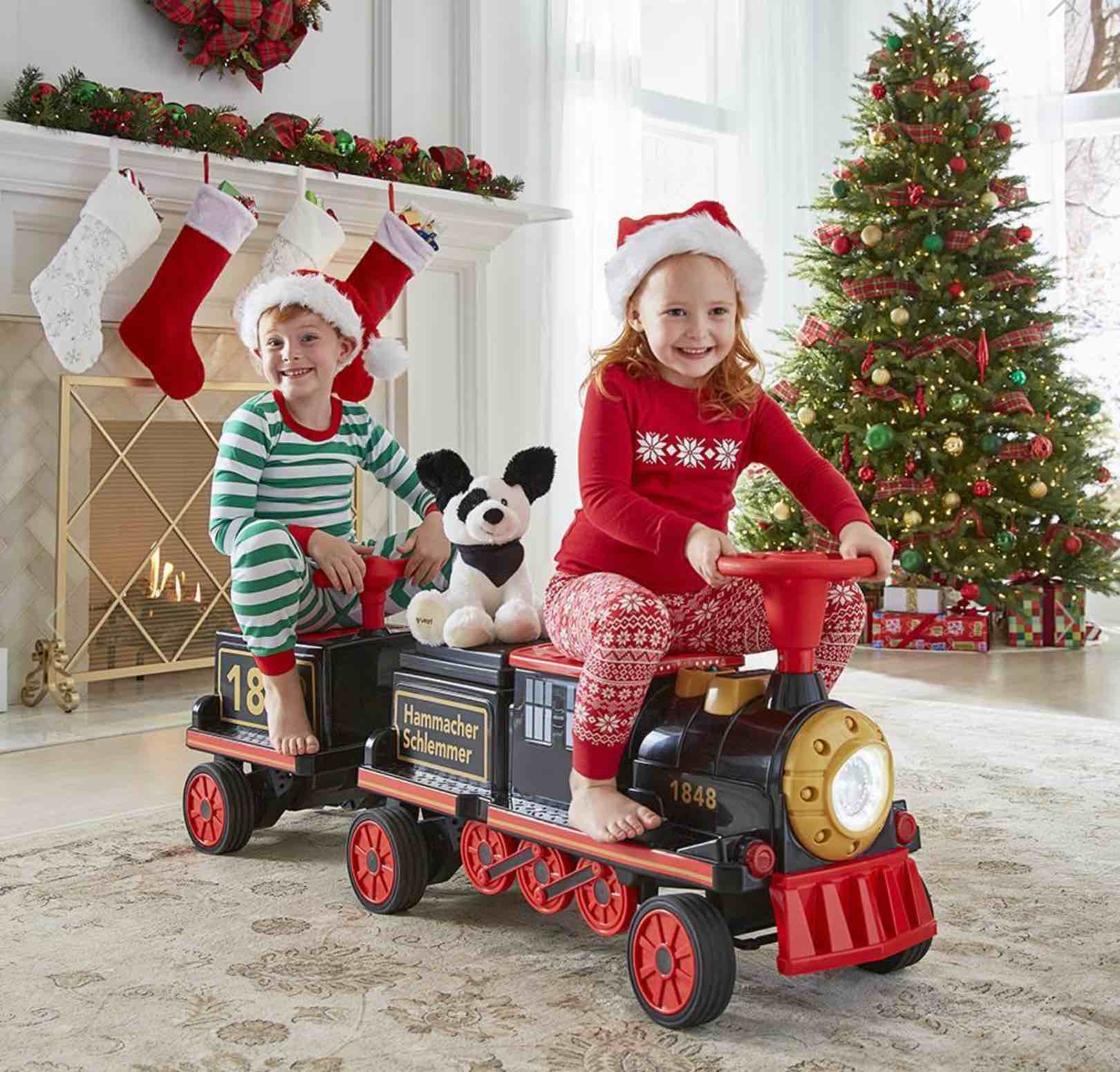 The Hammacher Schlemmer Three Passenger Electric Ride On Train