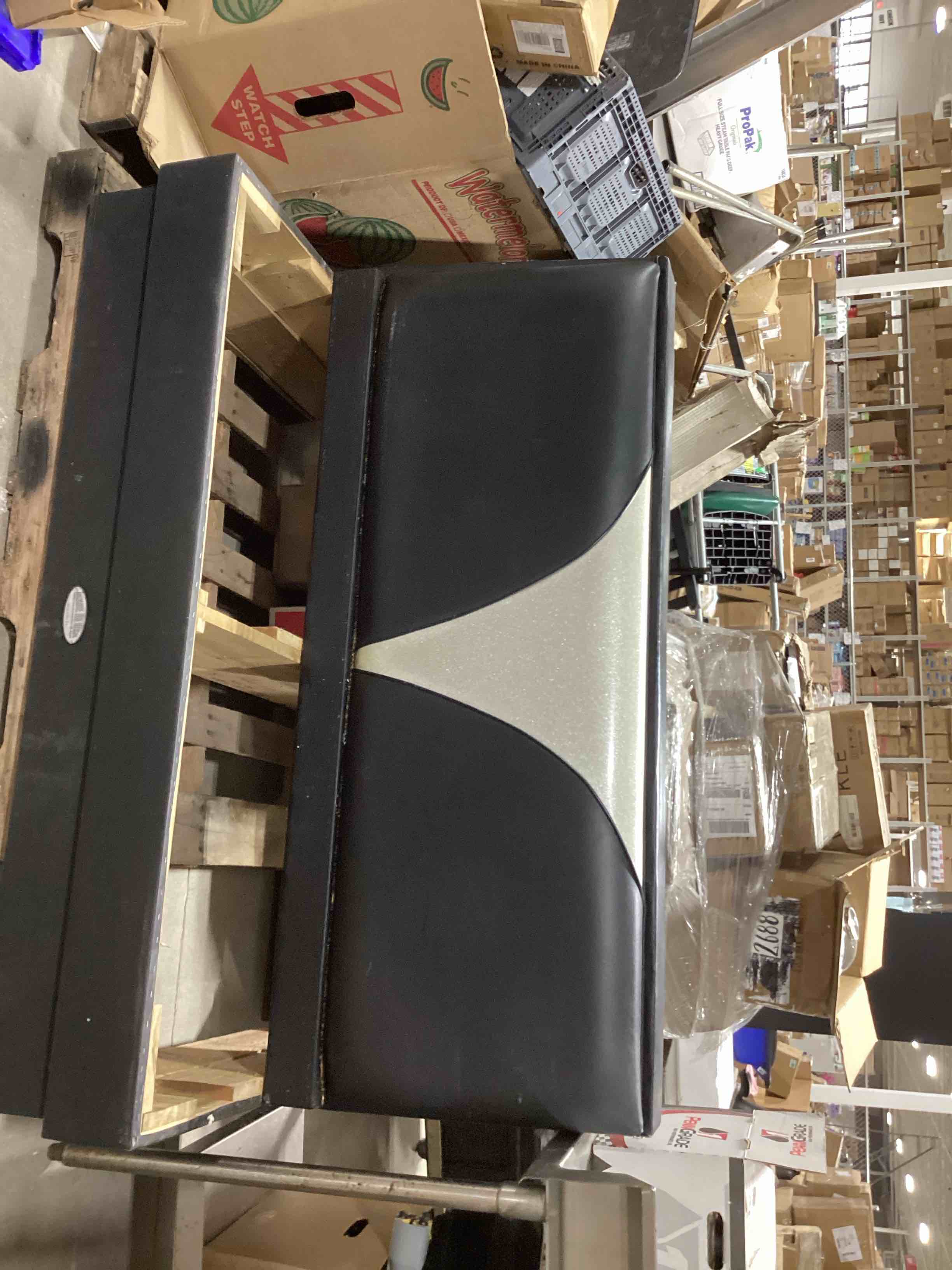 Upholstered V-Back Banquette Booths