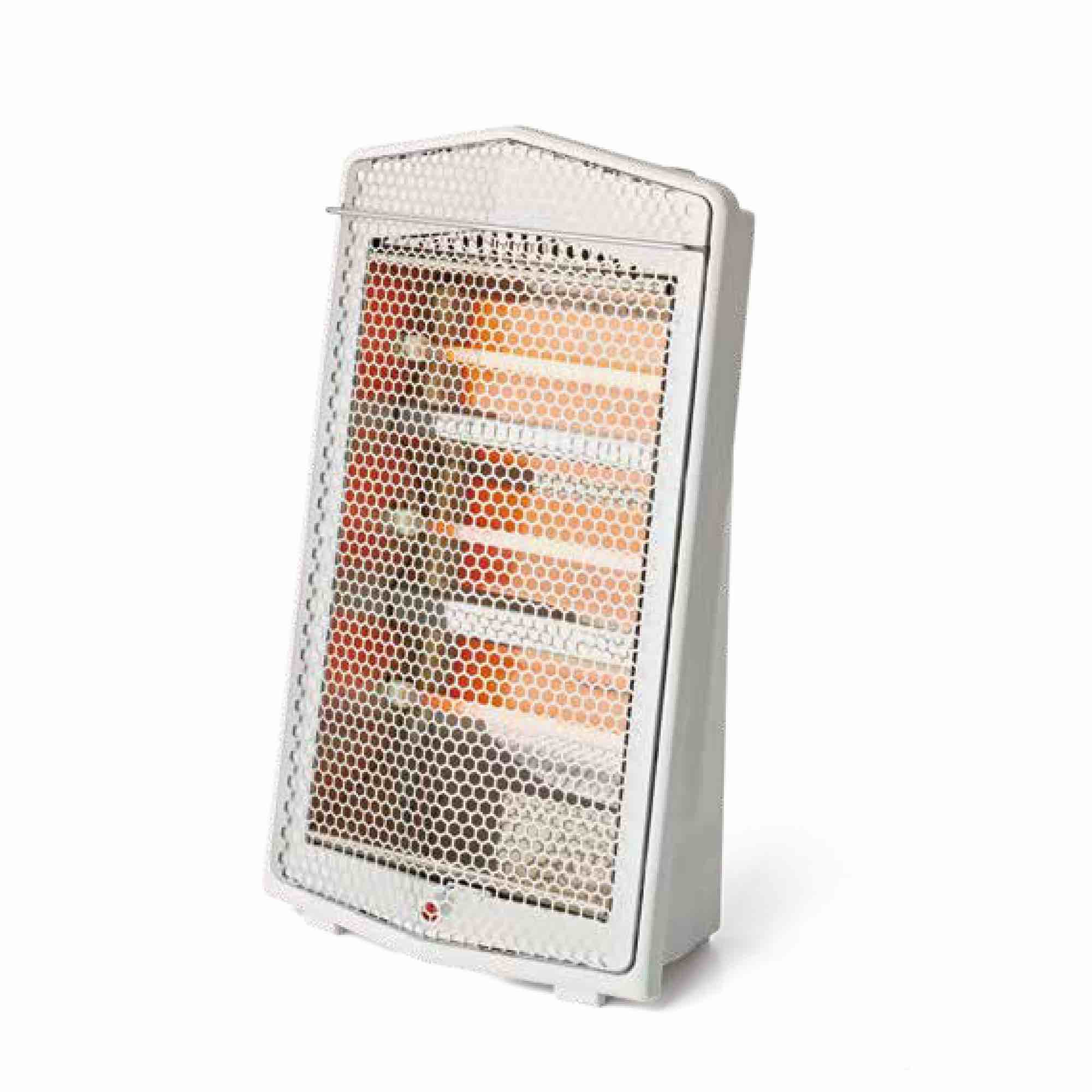 Pelonis 1500W Electric Quartz Radiant Heater with 3-Heat Settings, PSH20Q3AWW, White, New