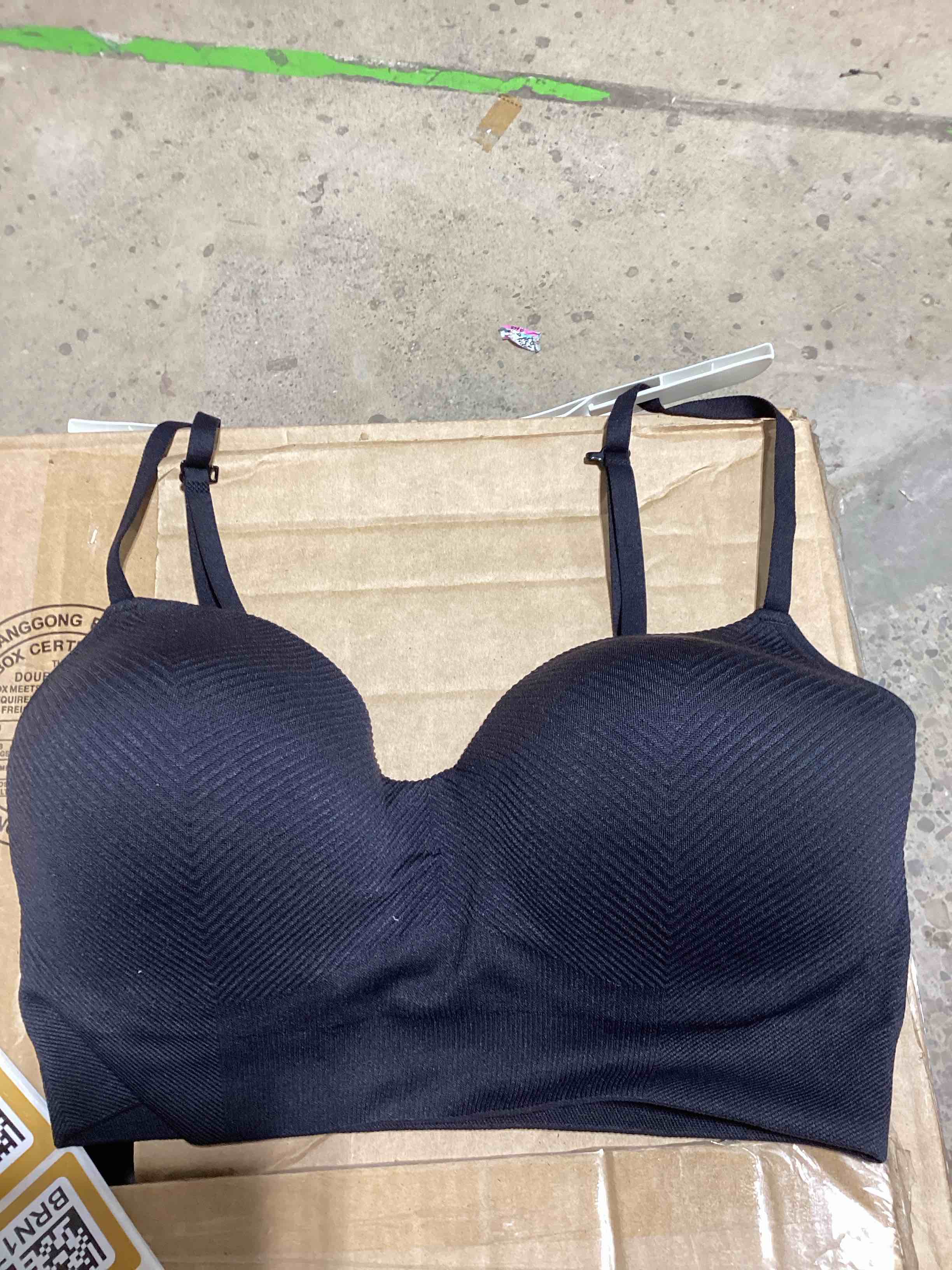 All In Motion Sport Bra Black Size M 