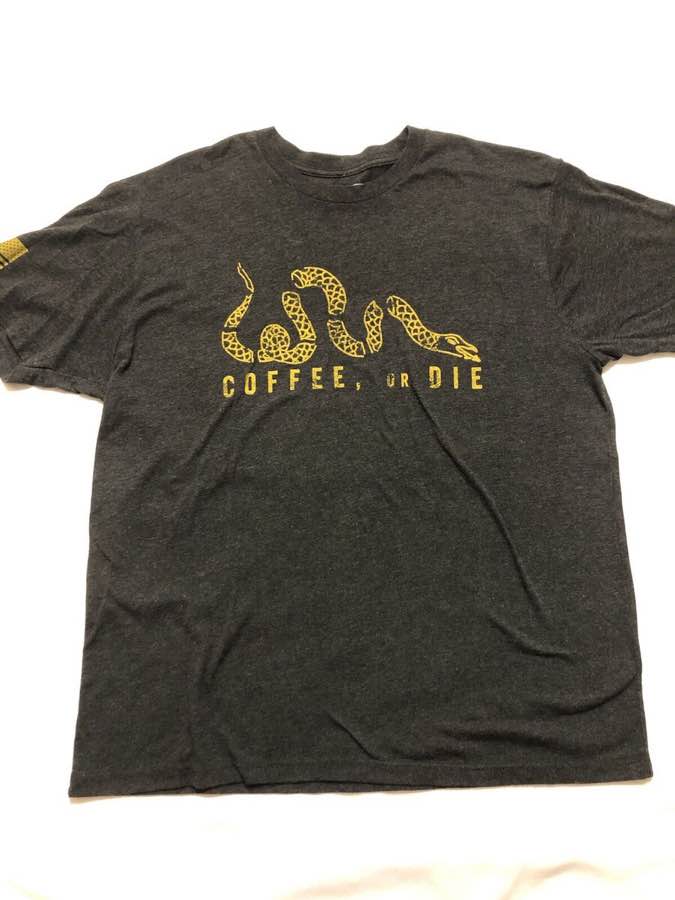 BRCC Coffee Or Die SS/T Shirt Vintage Black 3XL