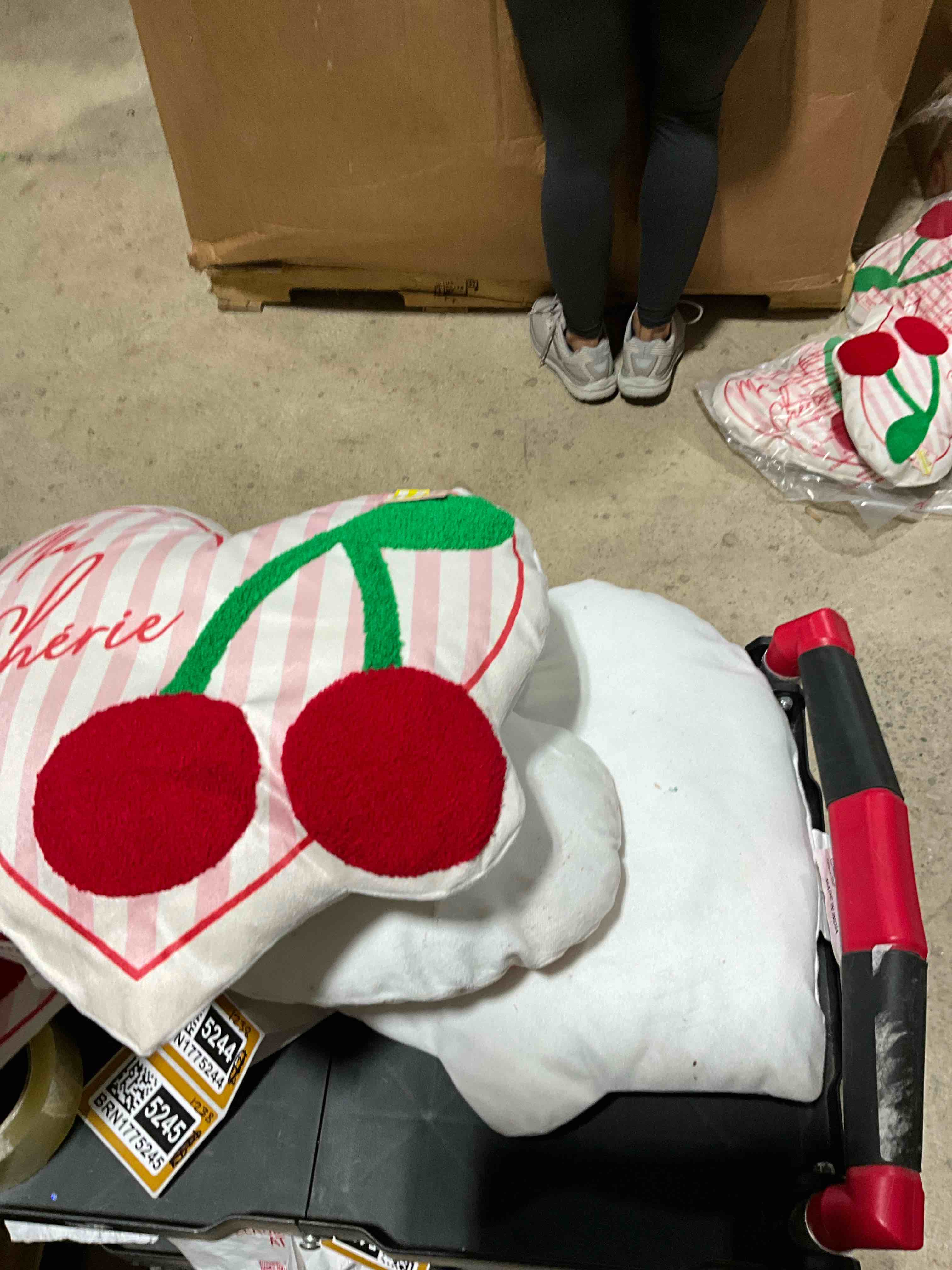 Heart Cherry Decorative Pillows