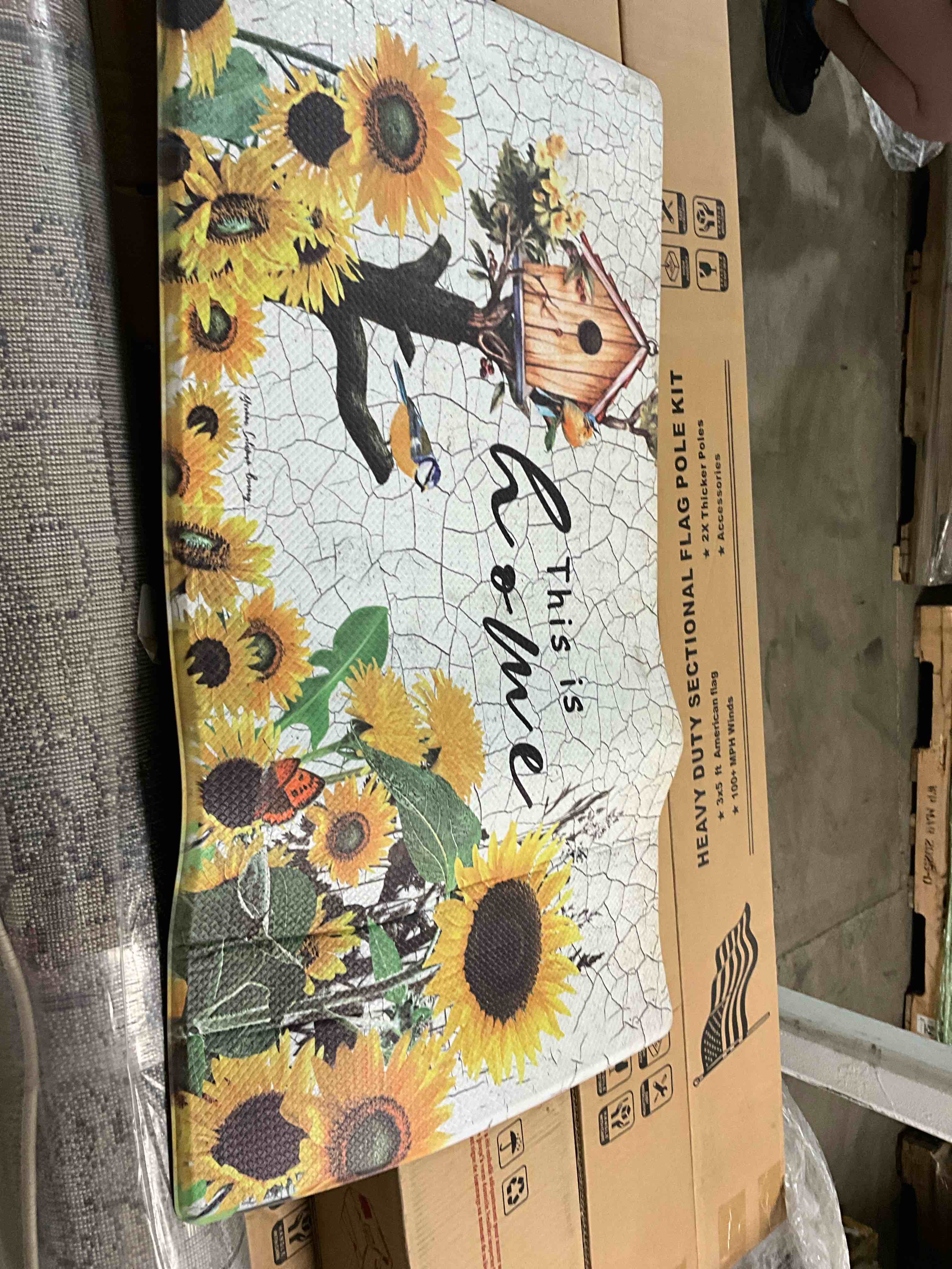 This is home anti fatigue kitchen mat