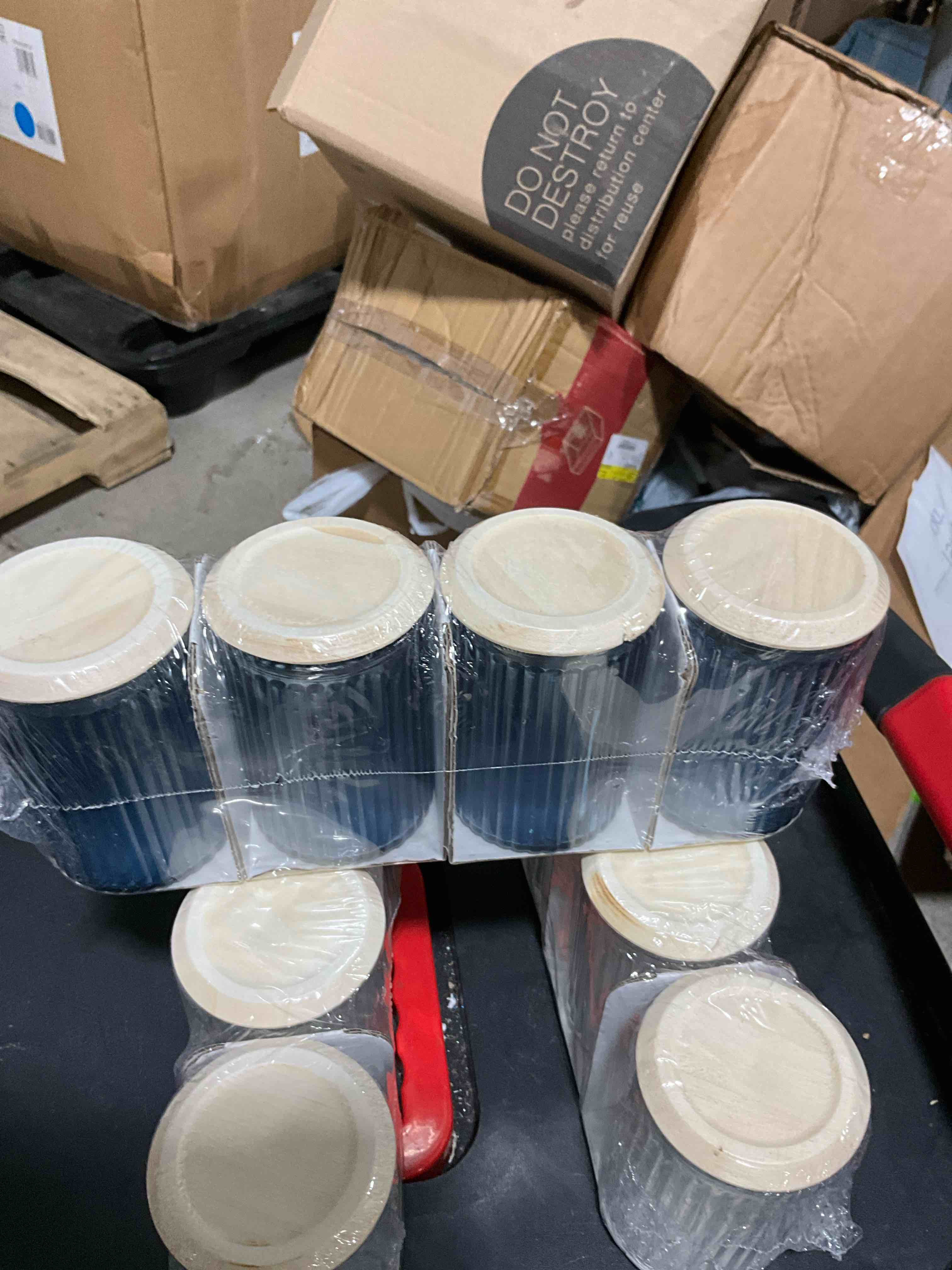 4pk Glass Jars