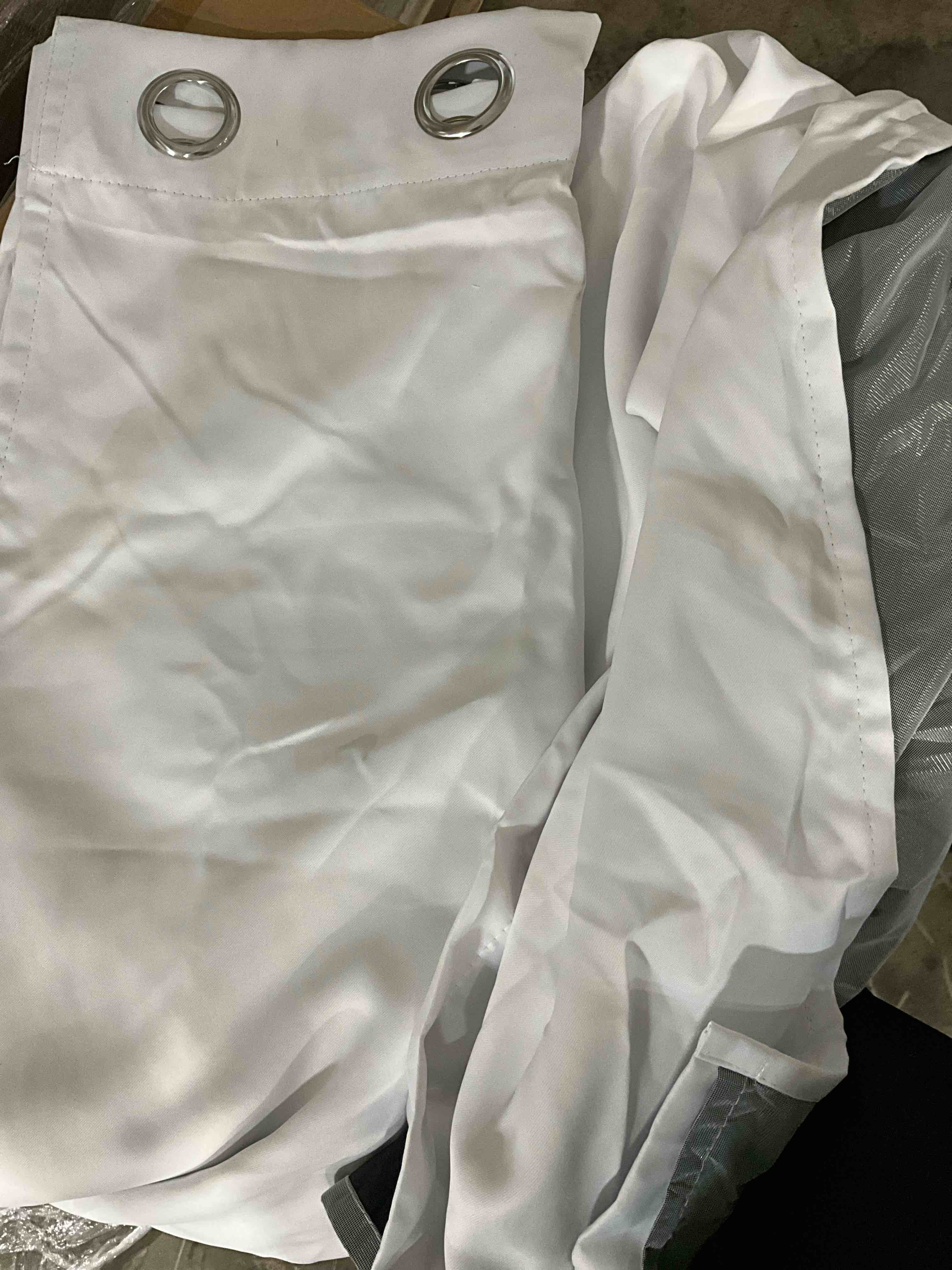 White Curtains 2 Pack