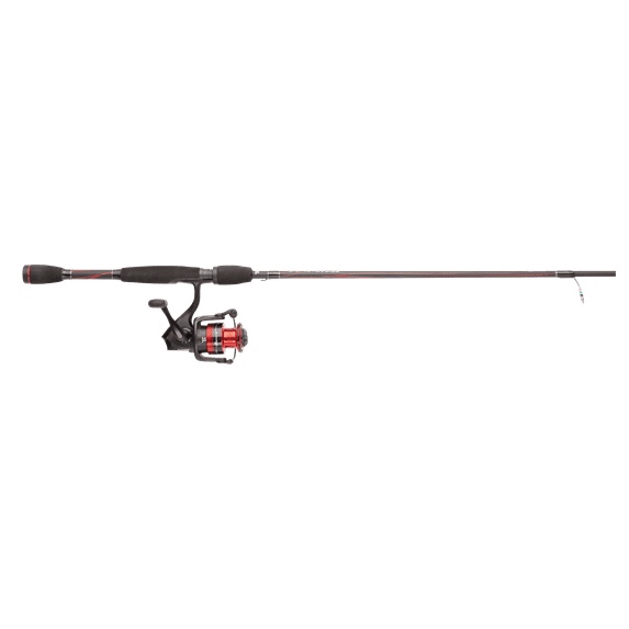 Abu Garcia Black Max Spinning Travel Fishing Combo, 7' 4pc Rod, 3000 Size Reel