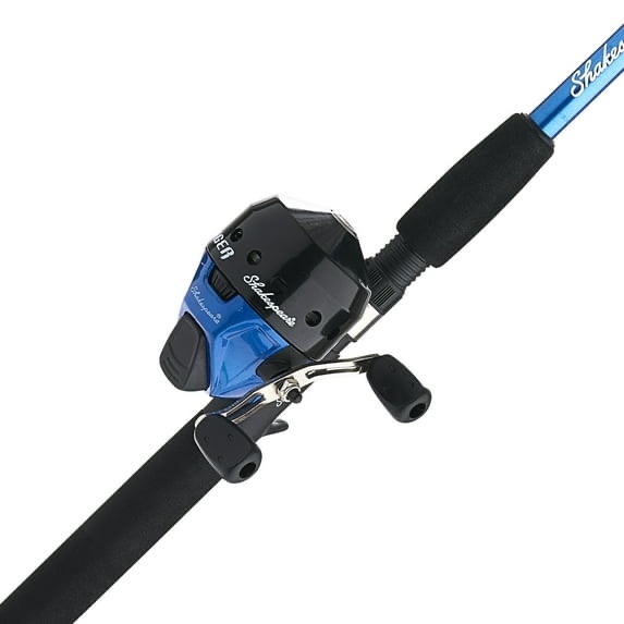 Shakespeare Tiger Spincast Combo, 6'6" Medium Heavy Fishing Rod,