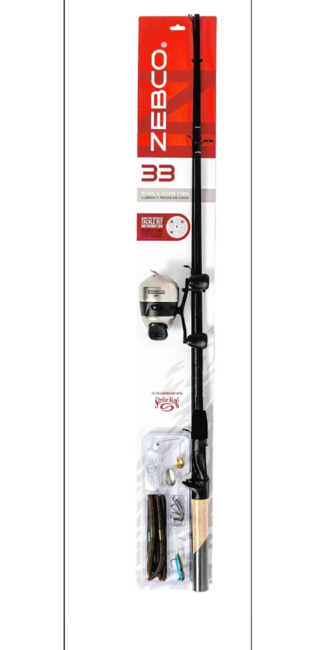 Zebco 33 5 Ft. 6 In. Z-Glass Fishing Rod & Spincast Reel