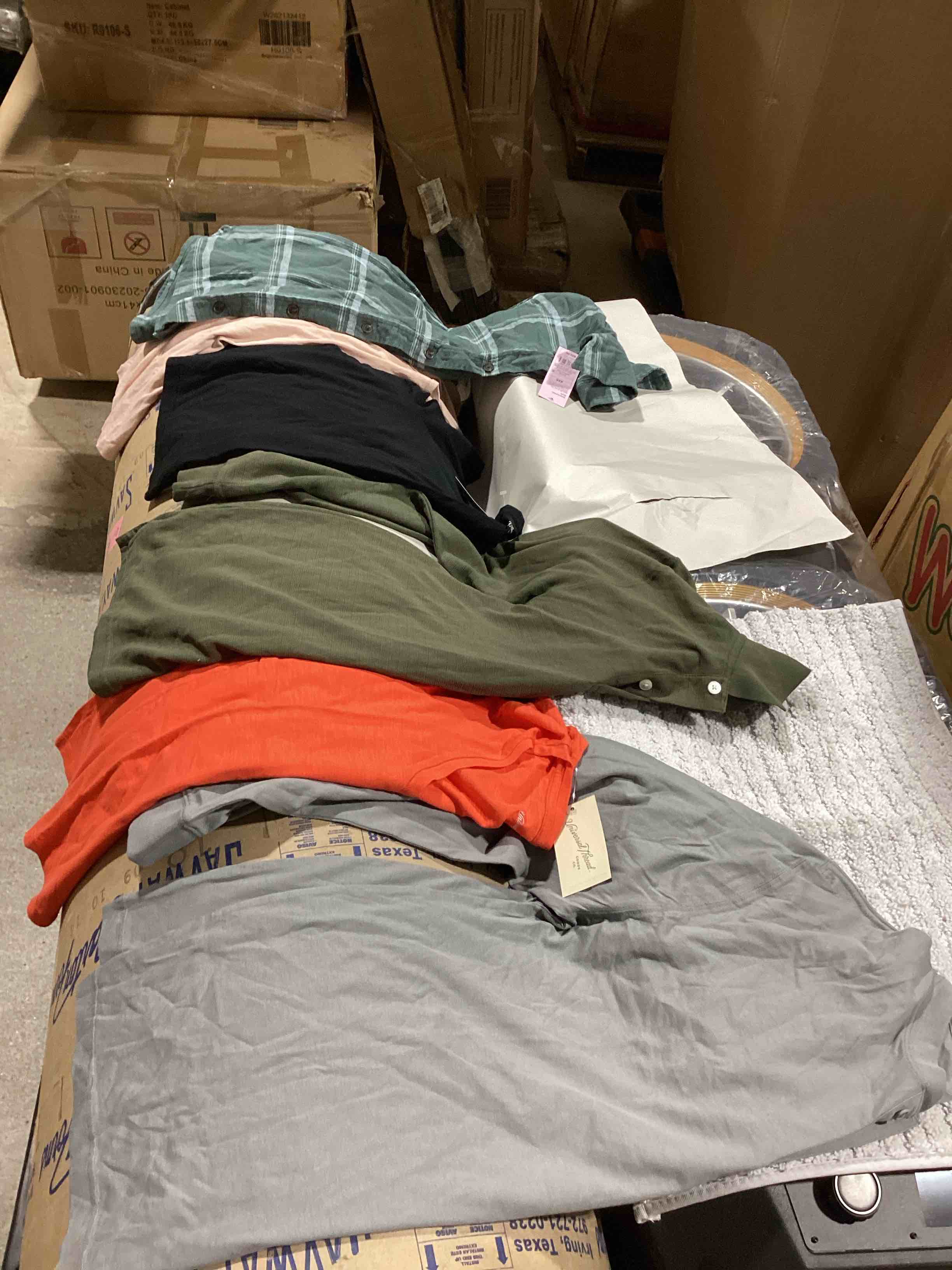 Men’s and women’s shirts