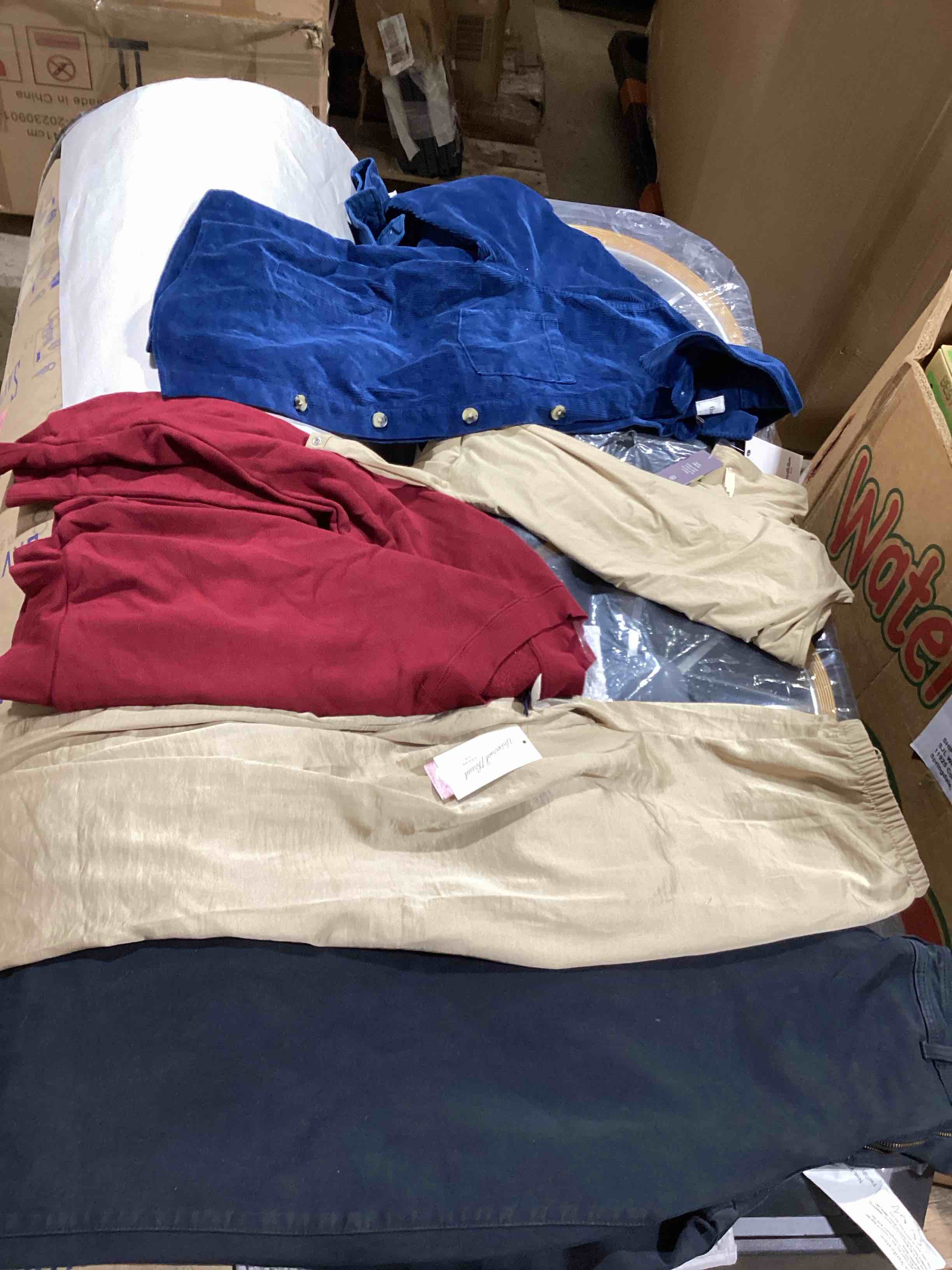 Different women’s clothes,