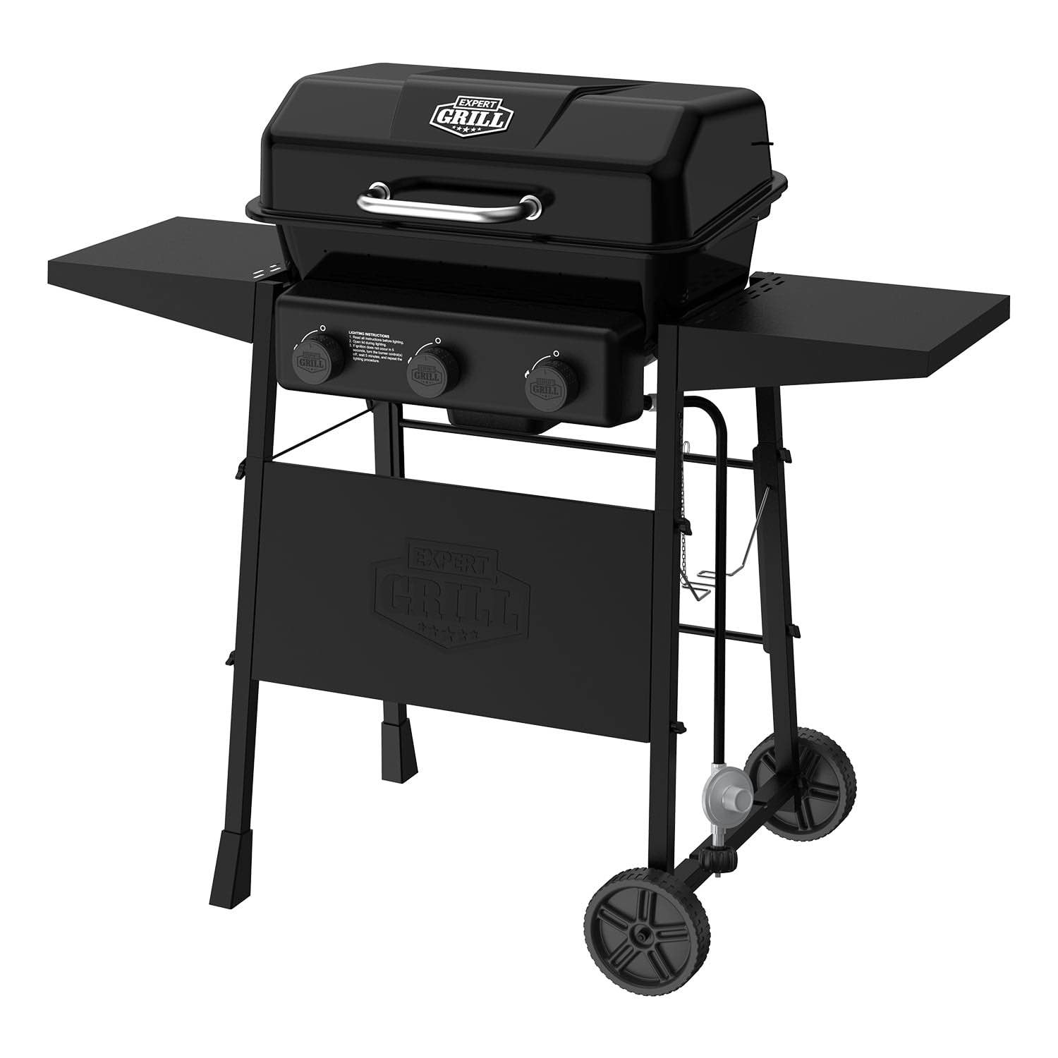expert grill 3 burner propane gas grill