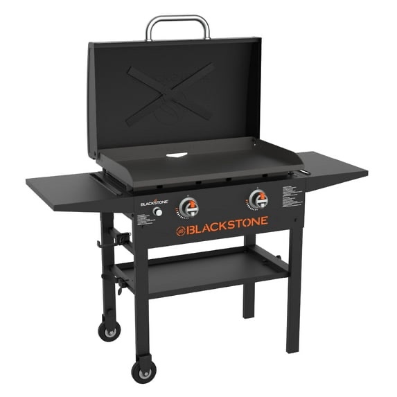 blackstone original 2-burner 28" propane omnivore griddle with hood