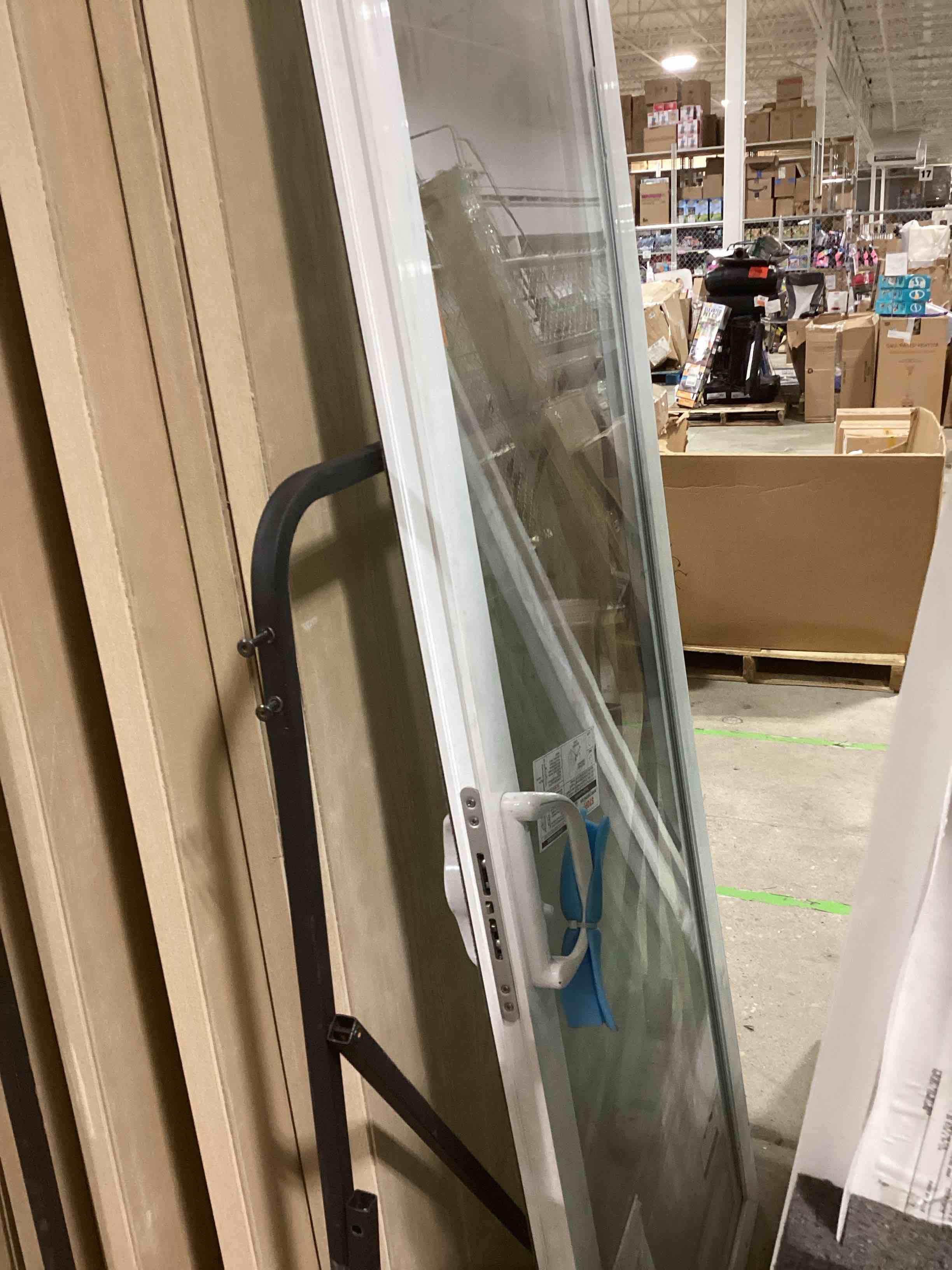 Ply-Gem  Classic-Series-White-Vinyl-Right-Hand-Sliding-Patio-Door-with-HPSC-Glass-Screen-Included-CLASSI