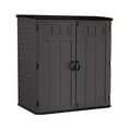 suncast 6' x 4' extra large vertical outdoor shed