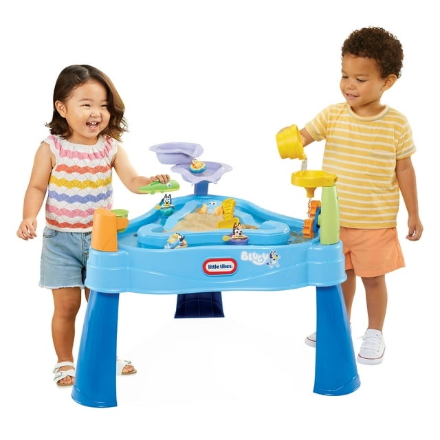 little tikes bluey water table with accessories