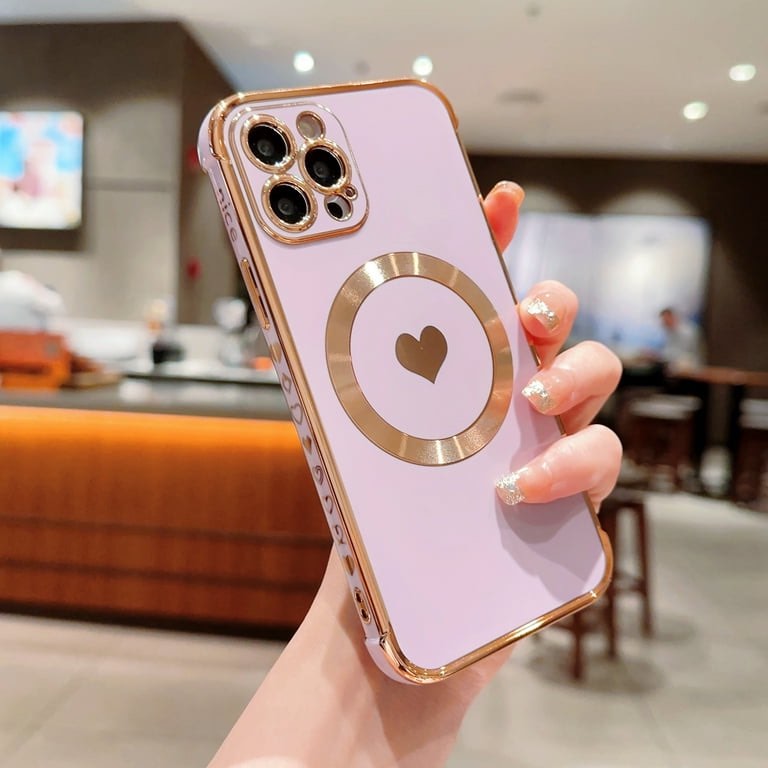 for Apple iPhone 12 Pro (6.1 inch) Cute Love Heart Pattern Phone Case