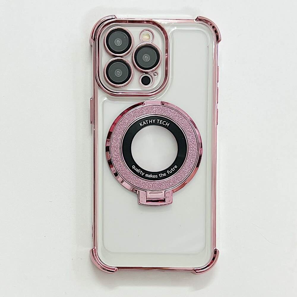 Shockproof Corners Clear Case Cover MagSafe Stand for iPhone 11 12 13 14 15