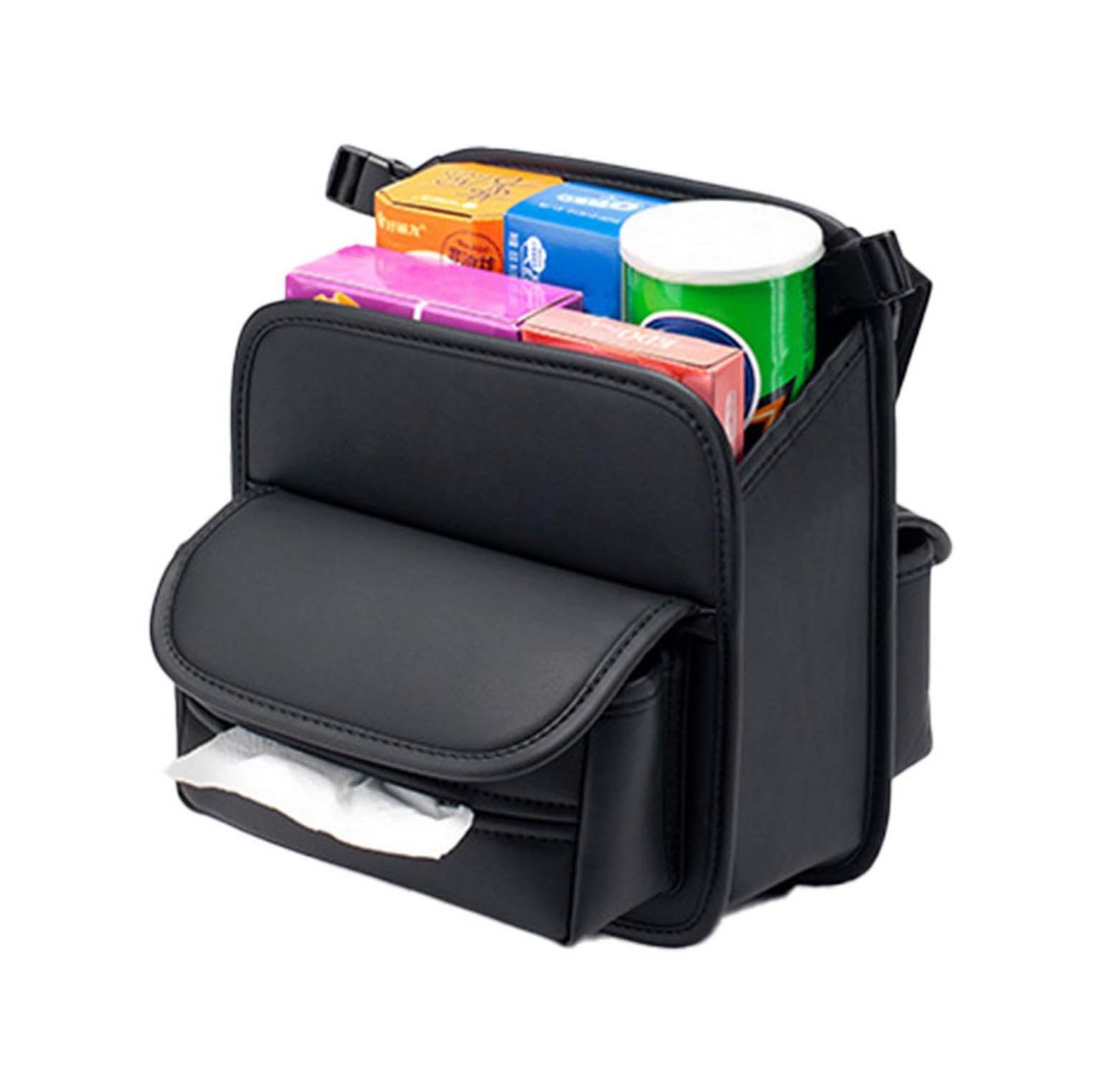 Car Purse Holder, Car Purse Holder Between Seats, Large Capacity Car Seat Storage Bag With Adjustable Strap, Car Organizers And Storage, Car Seat Storage Organizer Car Pocket Organizer