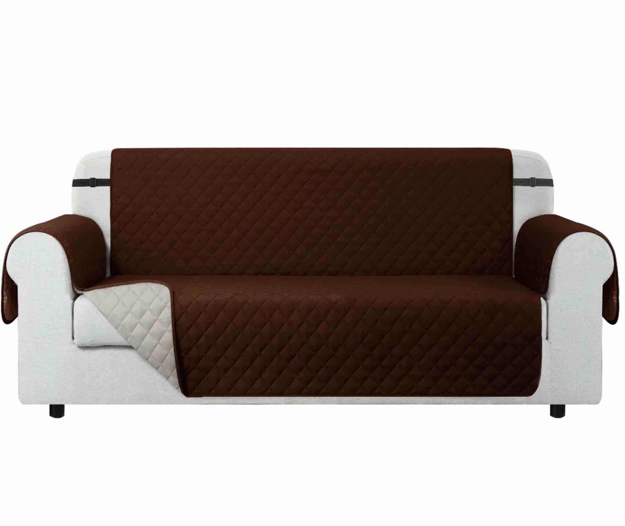 Polyester Box Cushion Sofa Slipcover