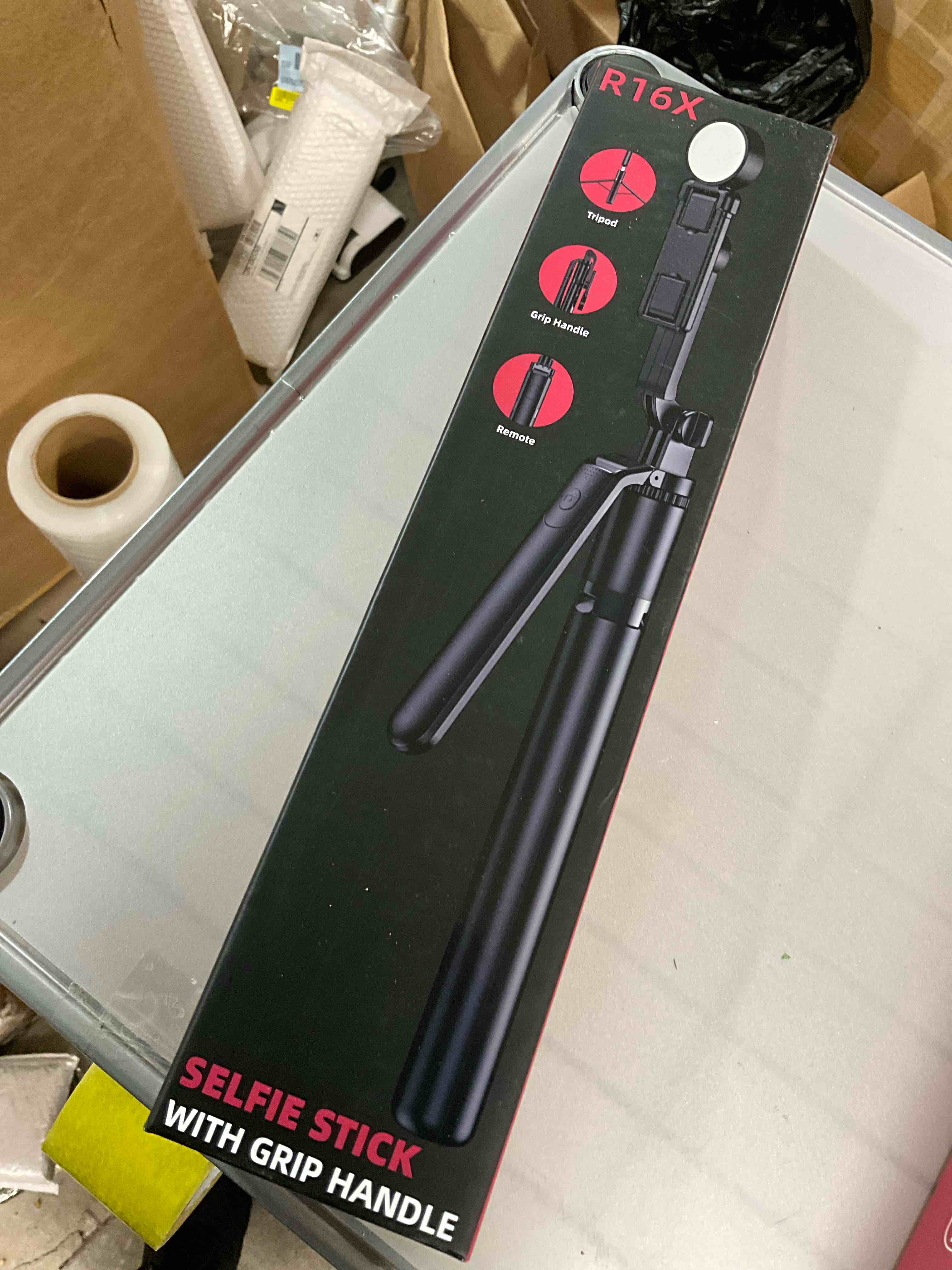 R16 (No-Light) & R16S/X (With-Light) Selfie Stick Phone Tripod Bluetooth Remote Extendable Monopod