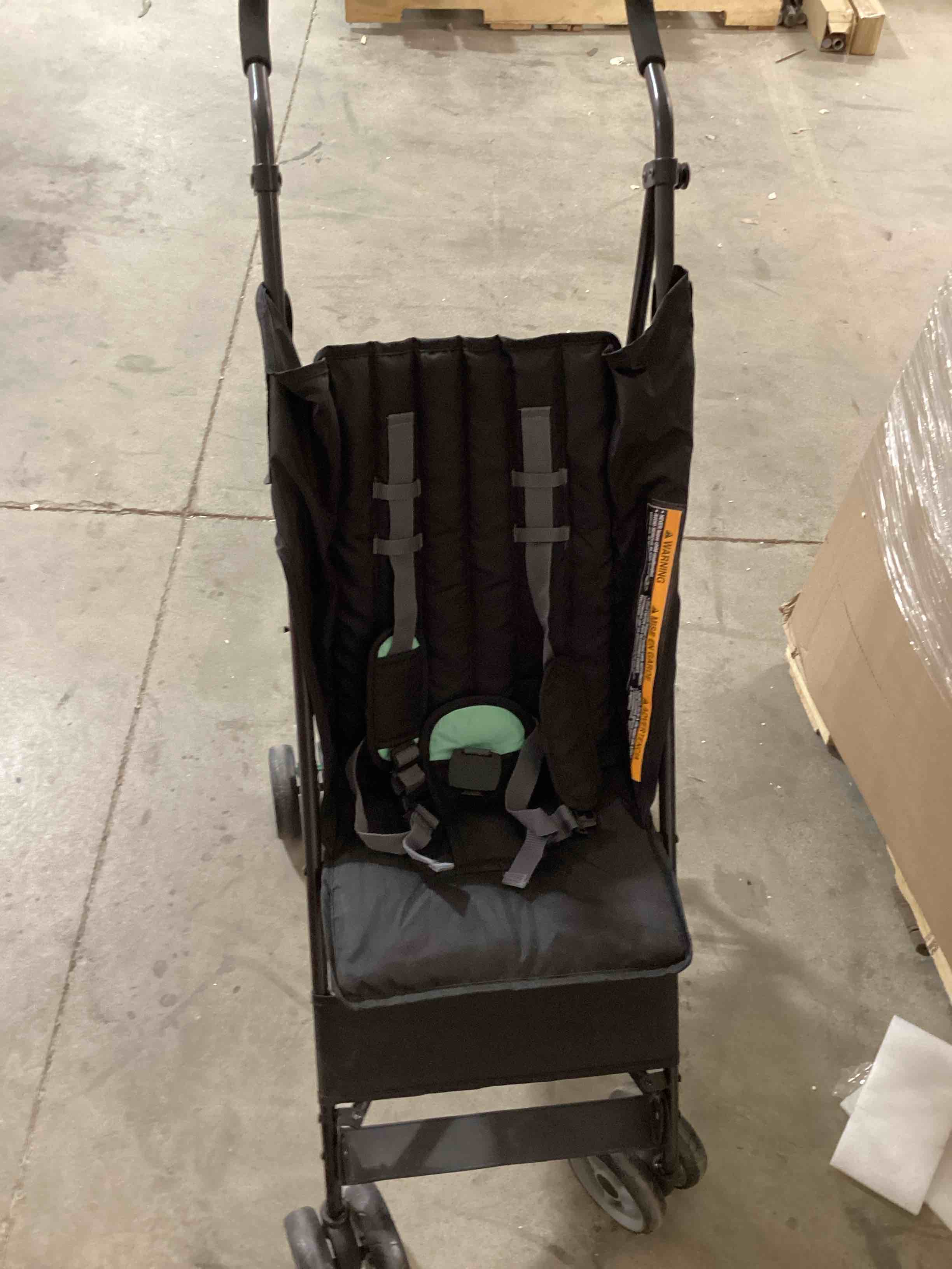 Black stroller