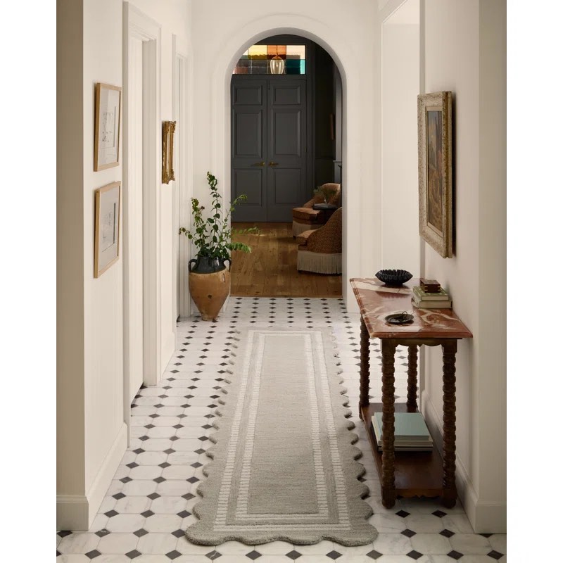 Chris Loves Julia x Loloi Scottie Fog / Ivory Area Rug