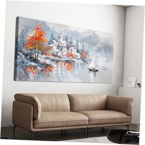 Canvas Wall Art Decor Canvas Art Wall Decor 20"Lx40"W QLS-01D Wrapped