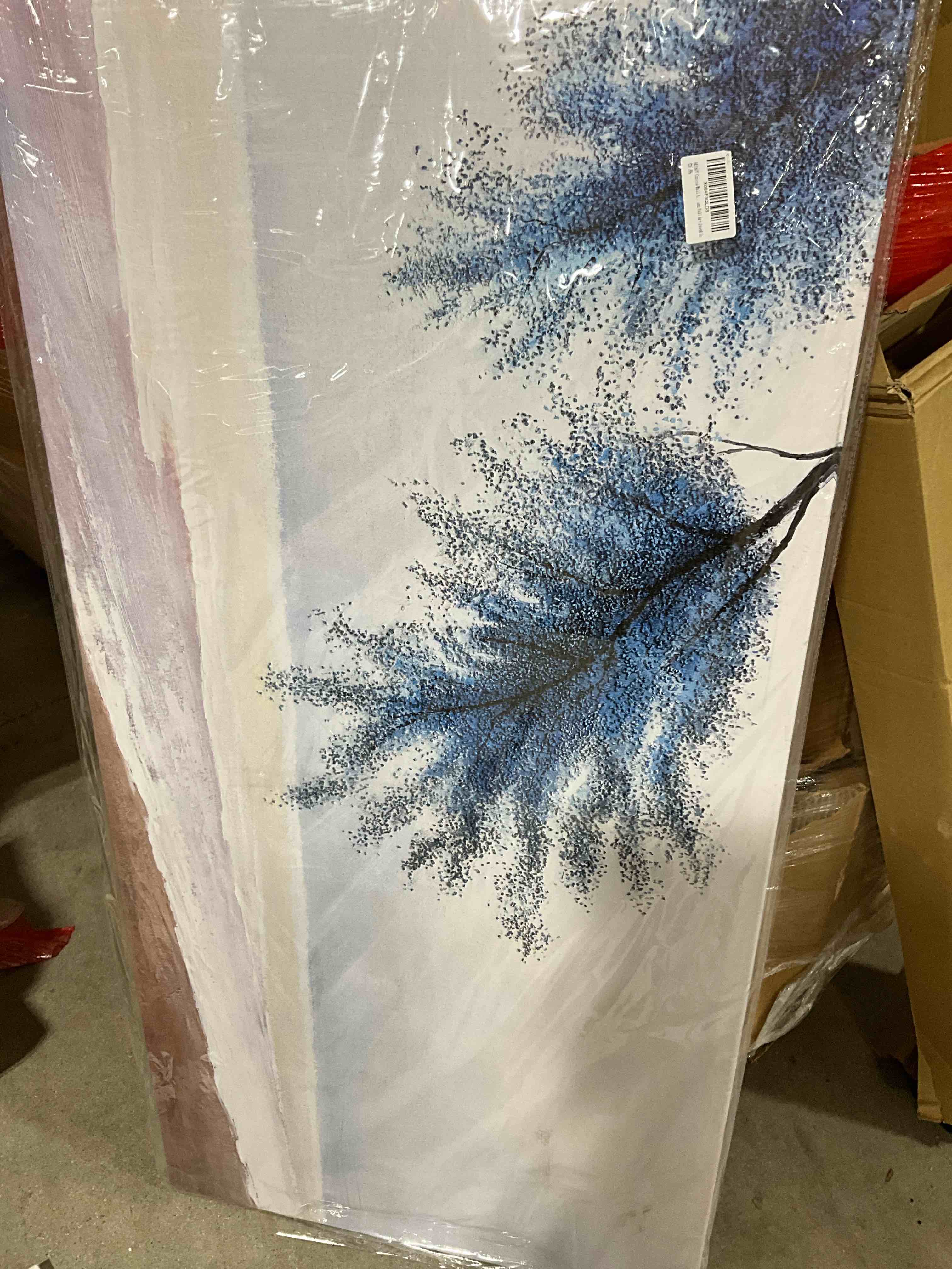 Blue Tree Canvas