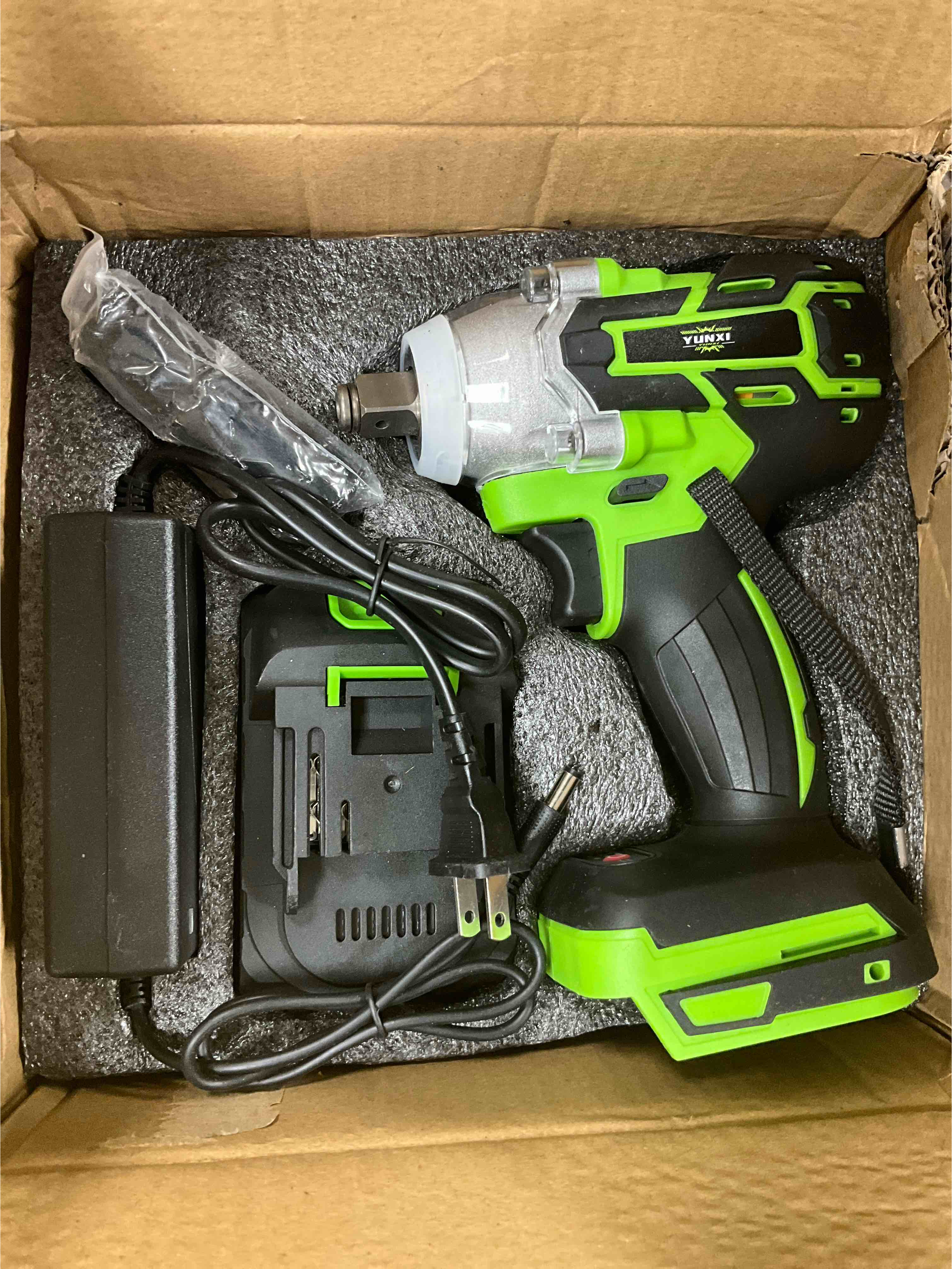 1/2" Impact Wrench, 20V Brushless Cordless Impact, 300 Ft/Lb Torque