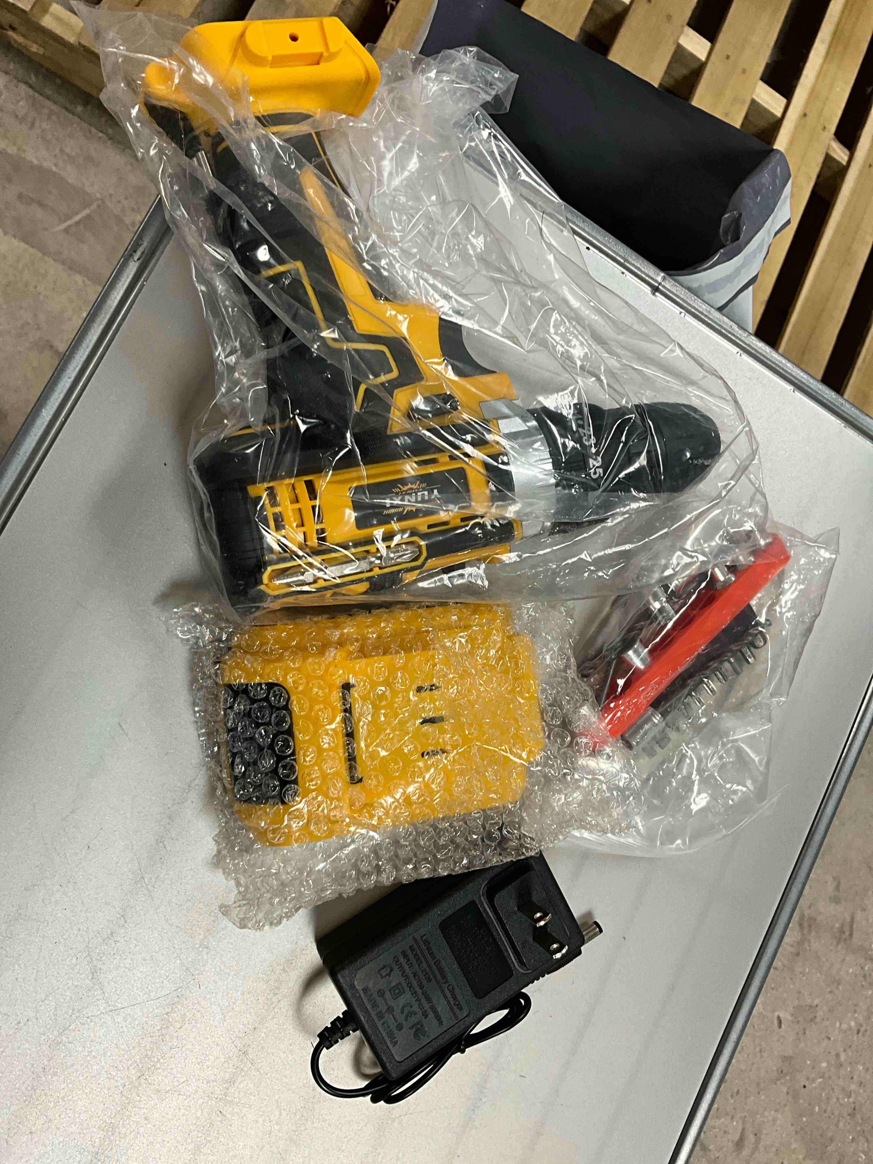 21V Portable Lion Battery Machine Industrial Rechargeable Lithium Cordless Drill