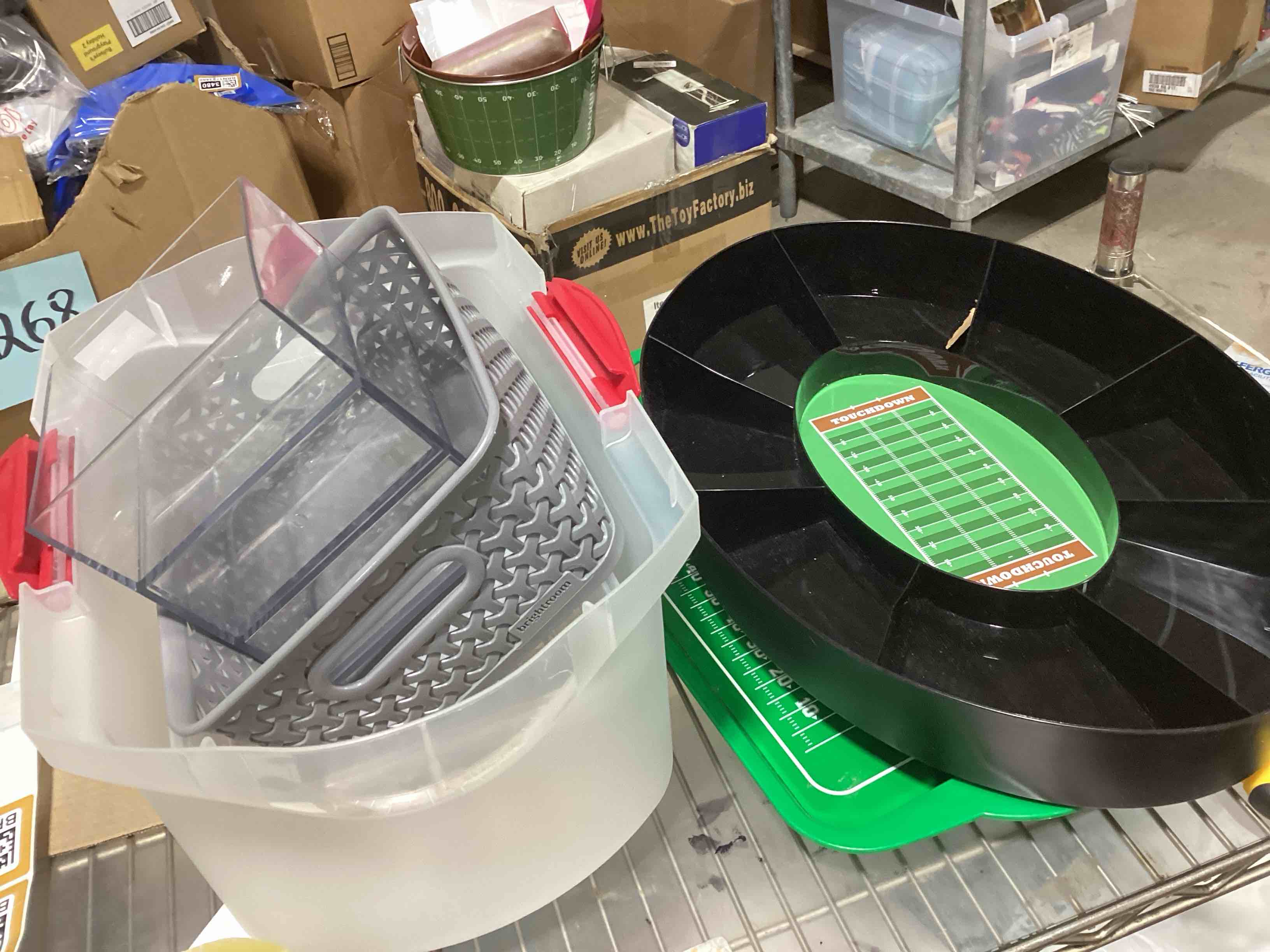 Assorted items  Storage 