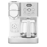 Cuisinart Stainless Steel Coffee Center 2-in-1 Coffeemaker, 12 Cup Capacity, Single Serve, Hot or Iced