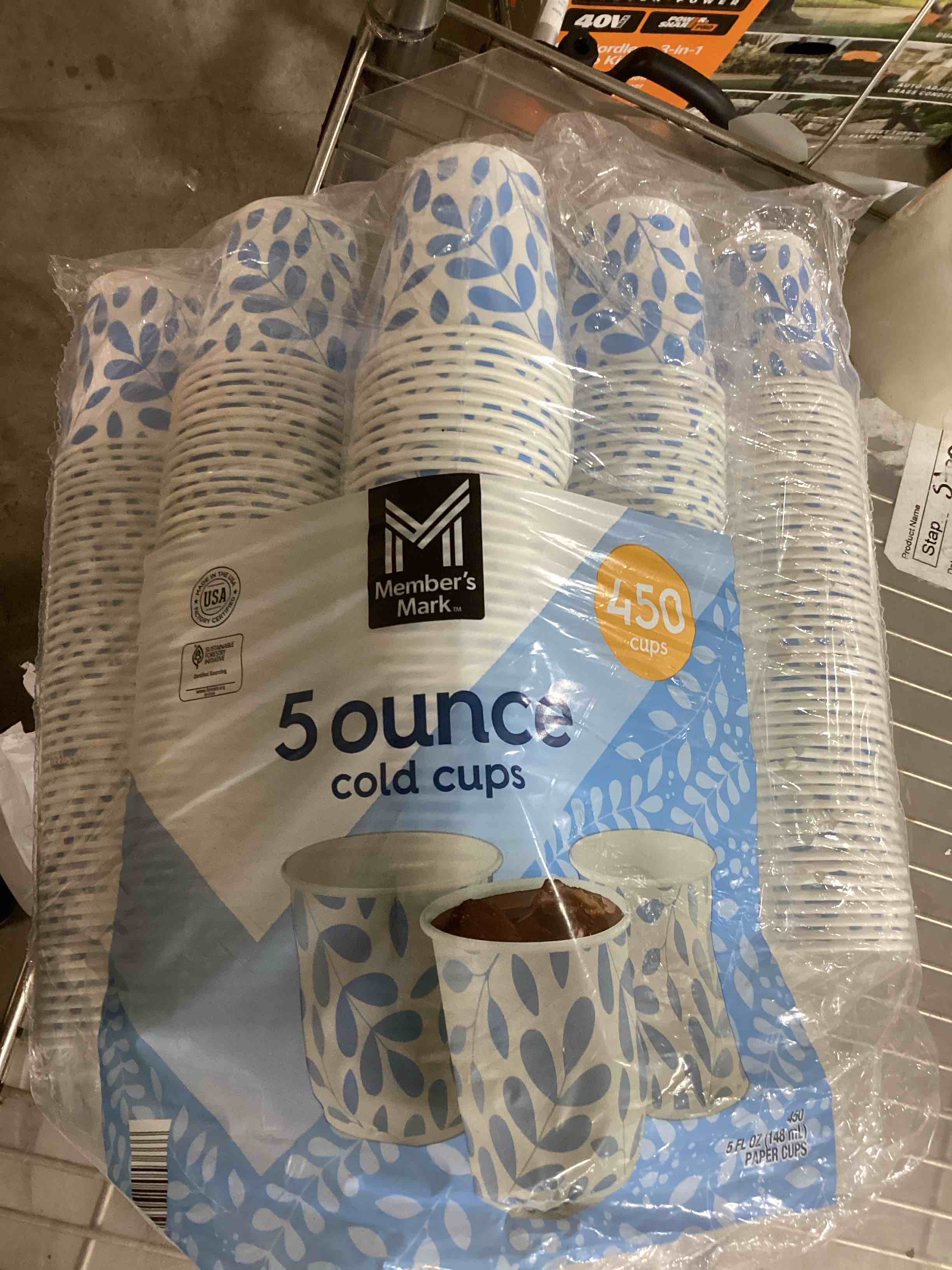 Paper Bath Cold Cup 5 oz., 450 ct.