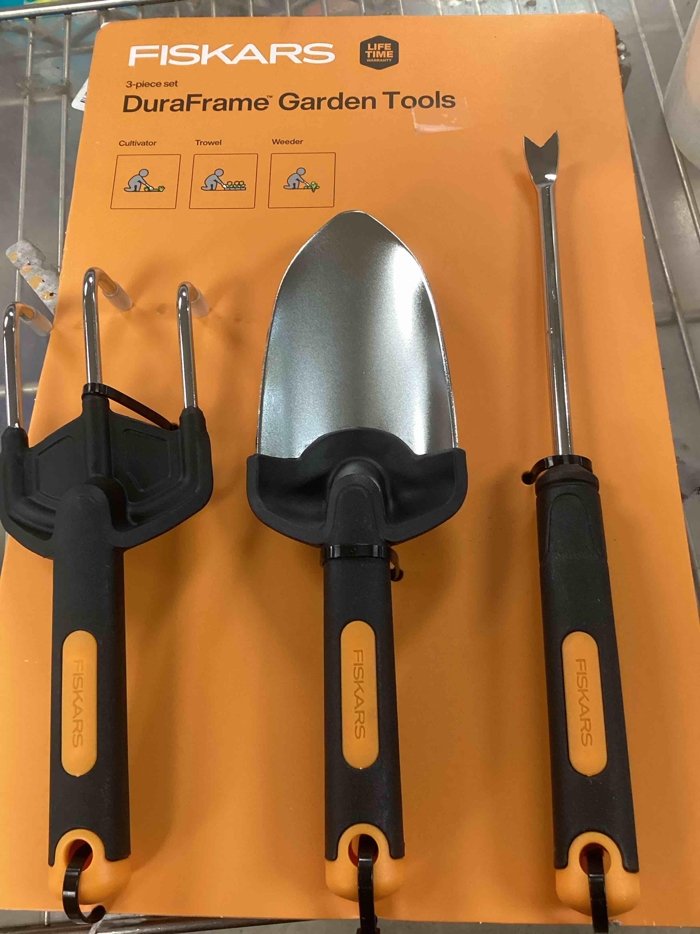 Fiskars 3-Piece Gardening Hand Tool Set 