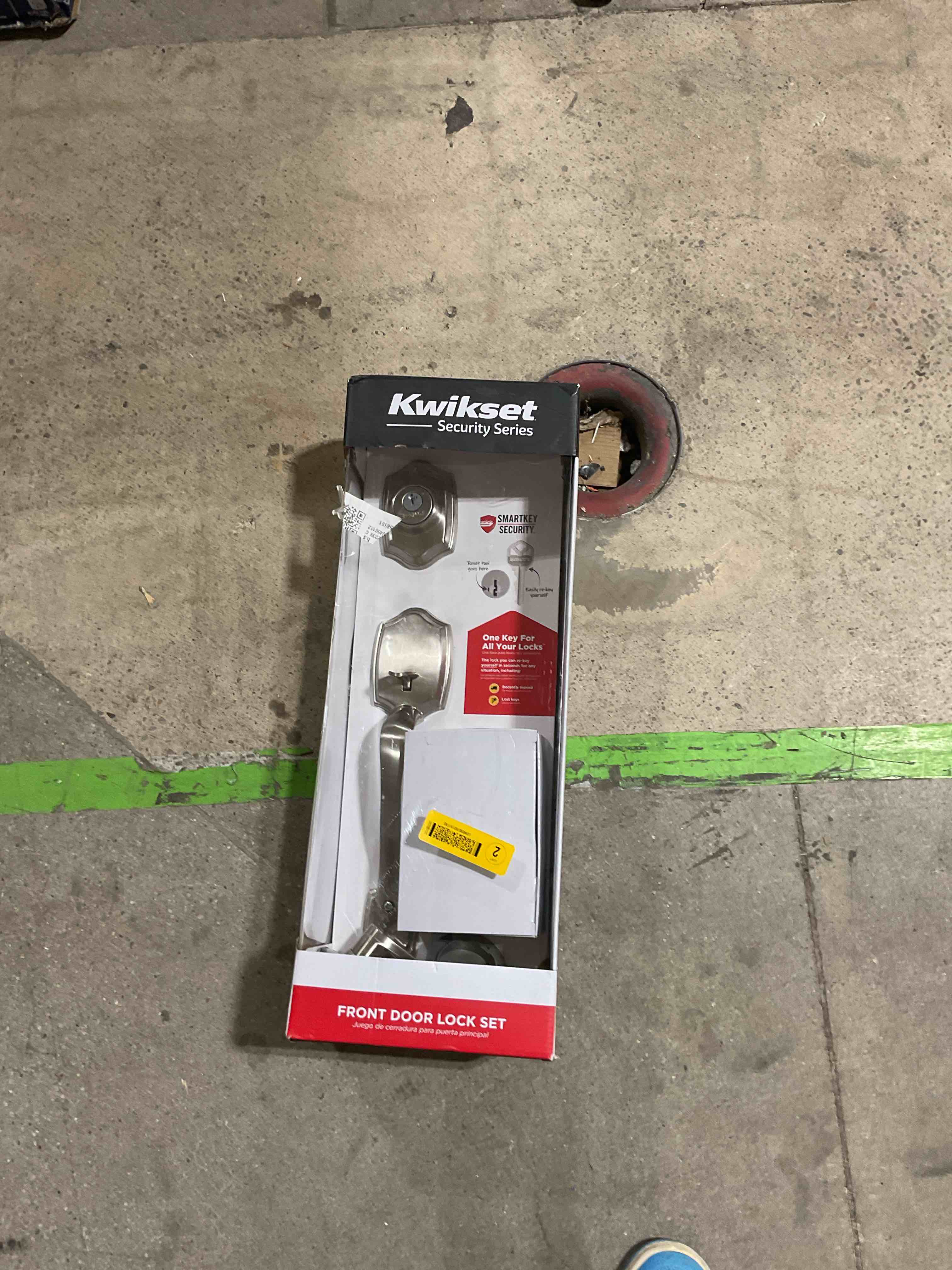 kwickset security series front door lock set
