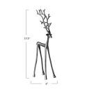 thin shaped cast aluminum reindeer