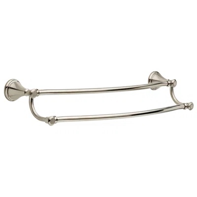 Cassidy 24” wall mount double towel bar bath hardware accessory 
